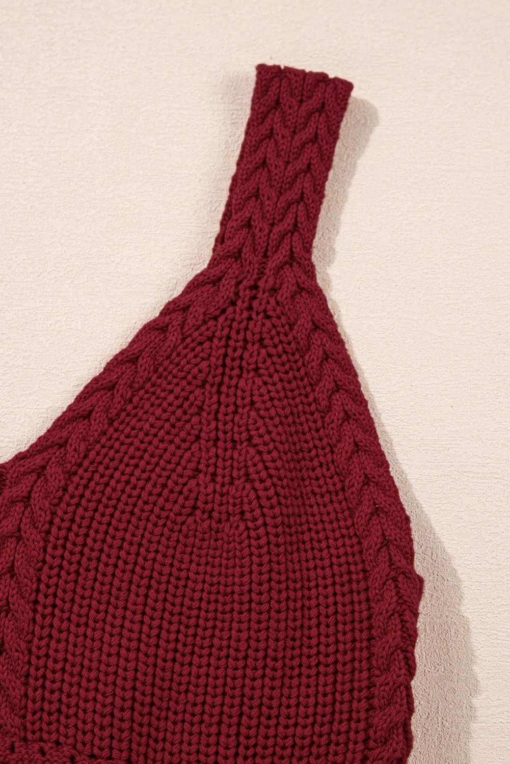 Threaded Pear Parker Pointelle Slim Fit Sweater - Image 8