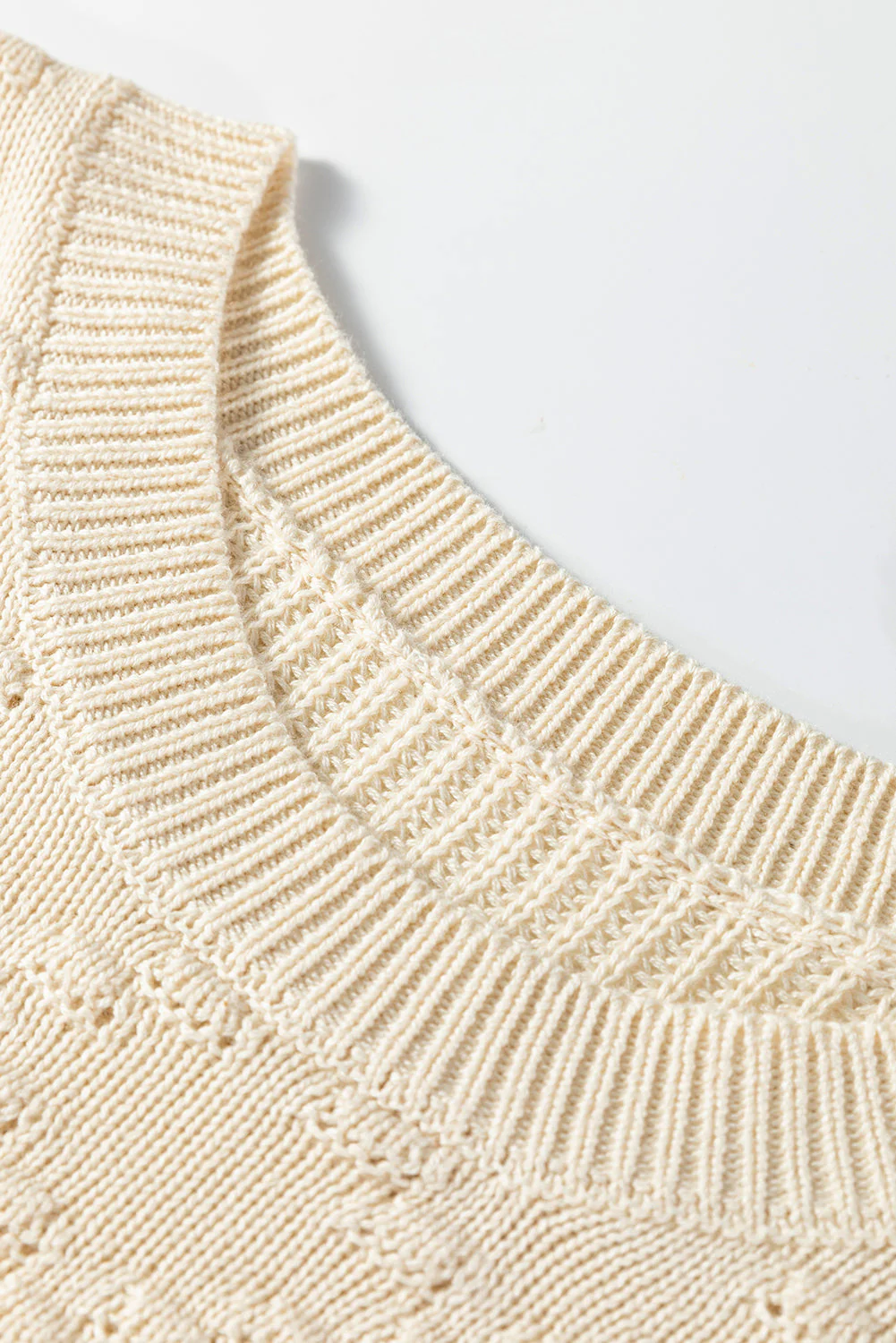 Threaded Pear Paula Embroidered Detail Casual Sweater - Image 3