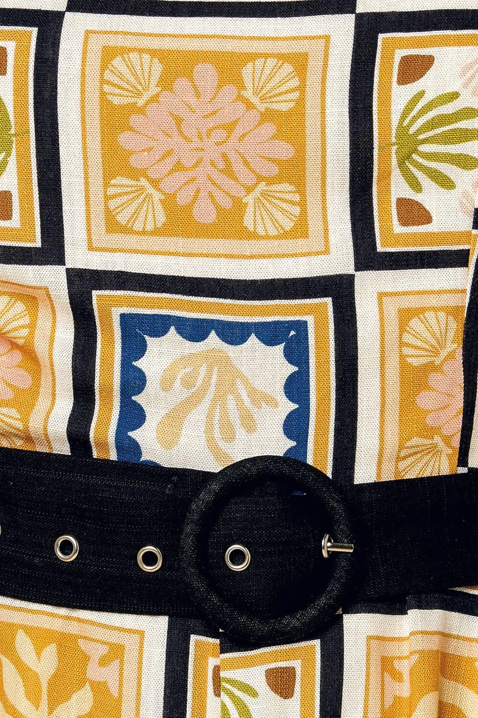 Perfect Timing Woven Romper - Image 8