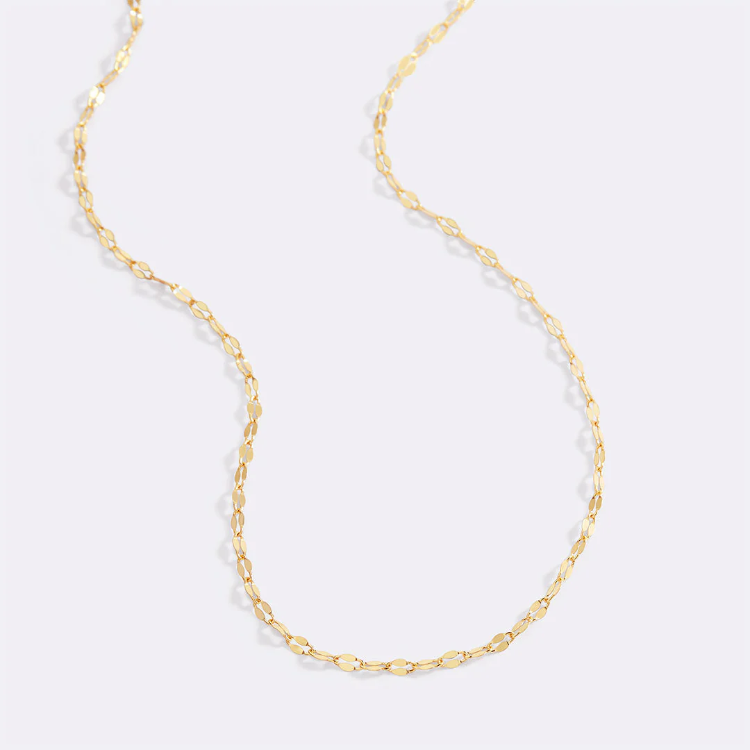 Mint & Lily Petal Chain Necklace - Image 2