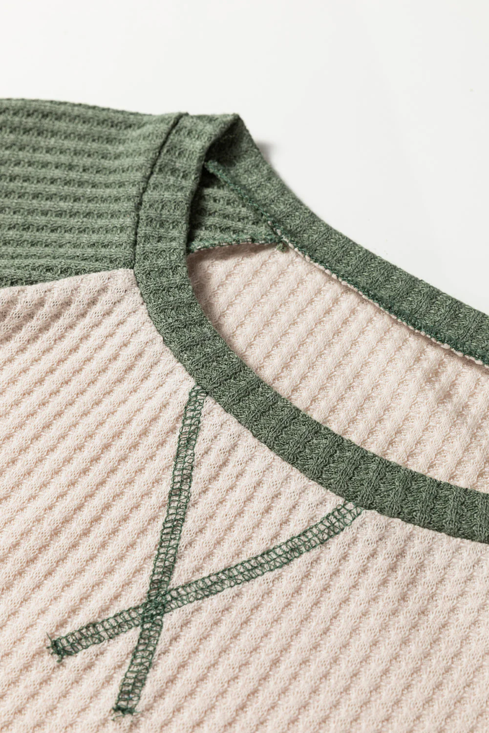 Threaded Pear Peyton Block Raglan Sleeve Top - Image 6