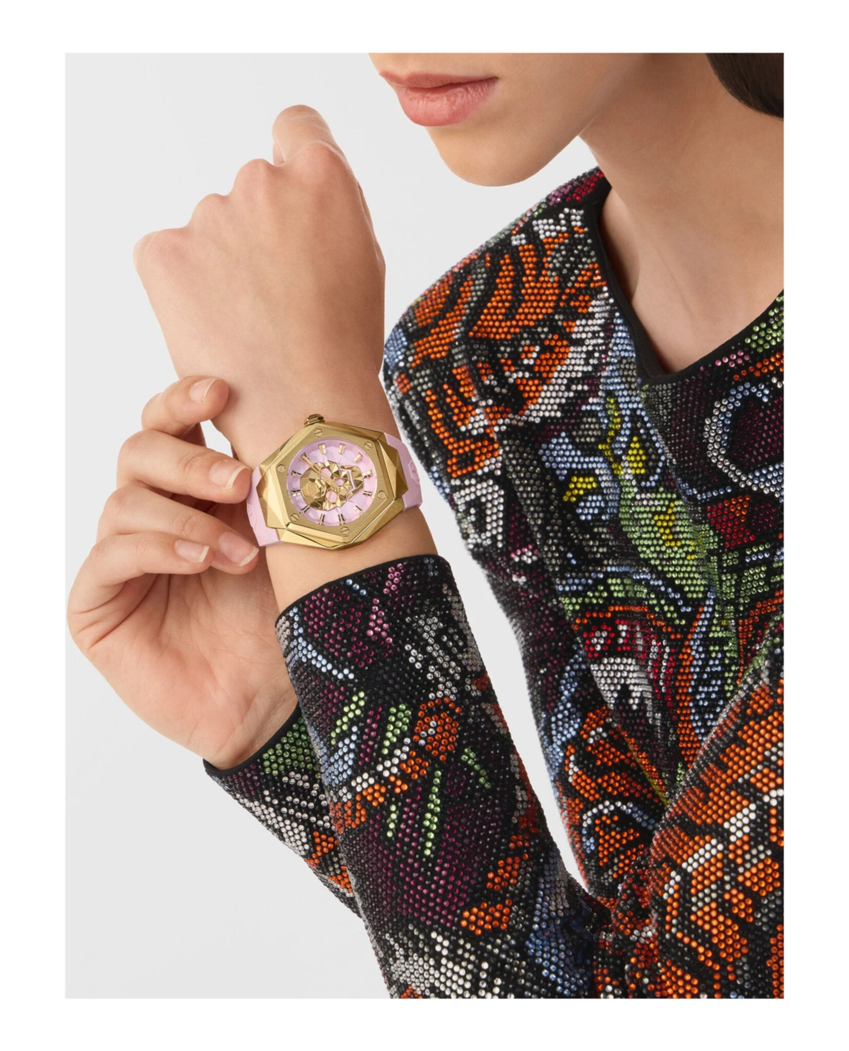 Philipp Plein The $kull Spikes Silicone Watch - Image 5
