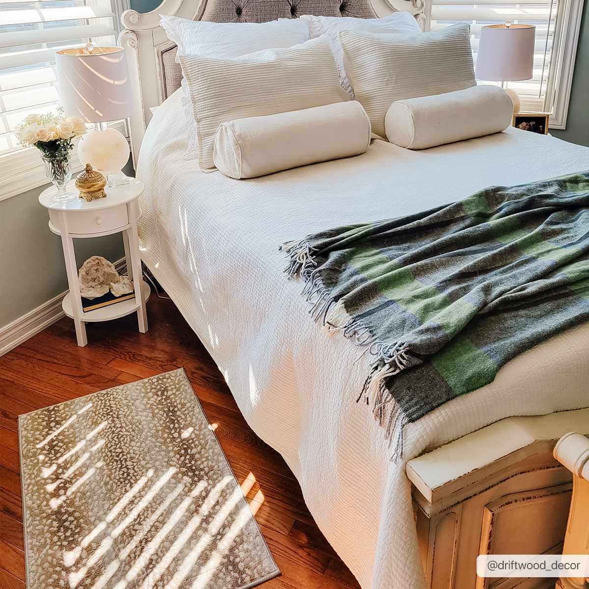 Pointblank Tan Leopard Print Rug - Image 5