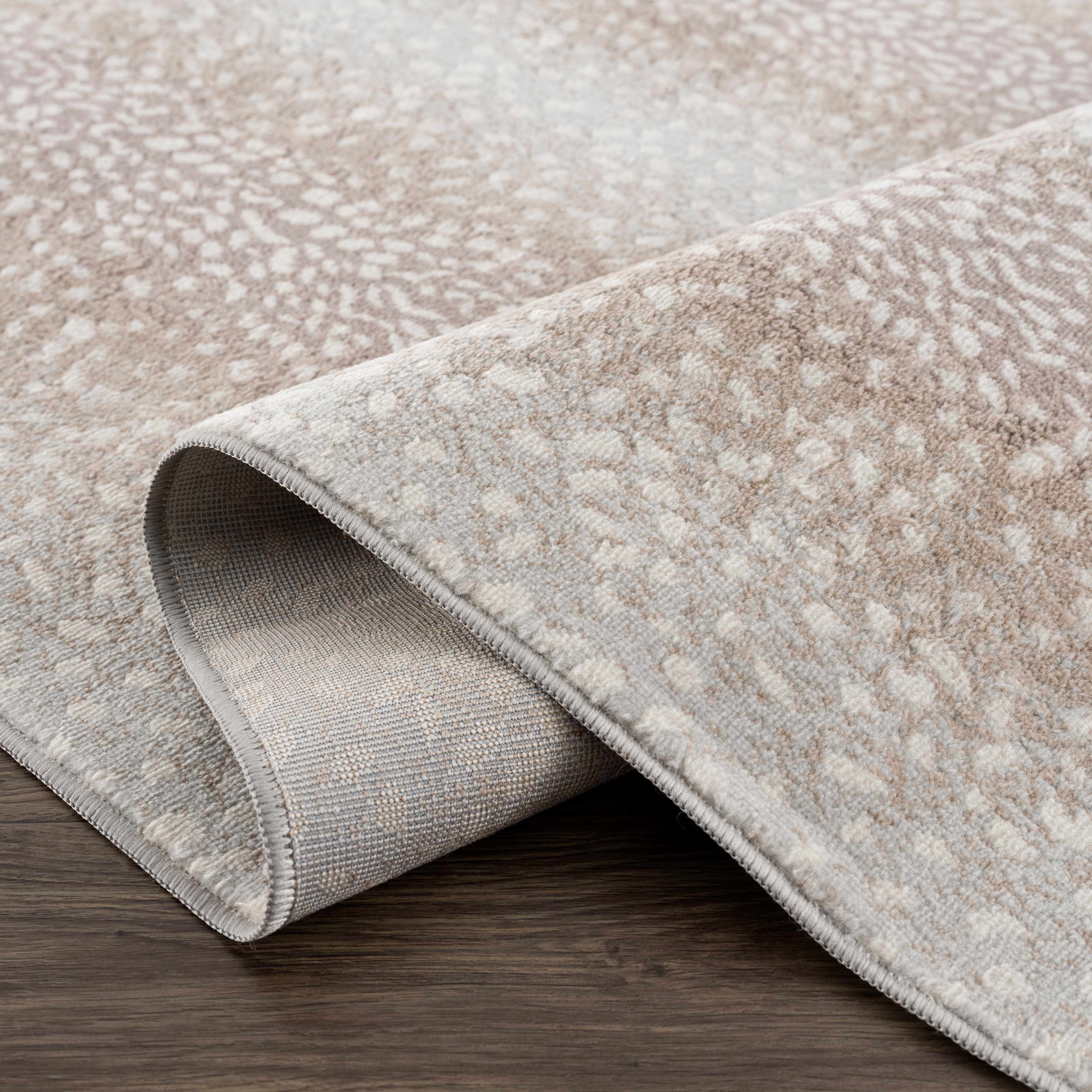 Pointblank Tan Leopard Print Rug - Image 9
