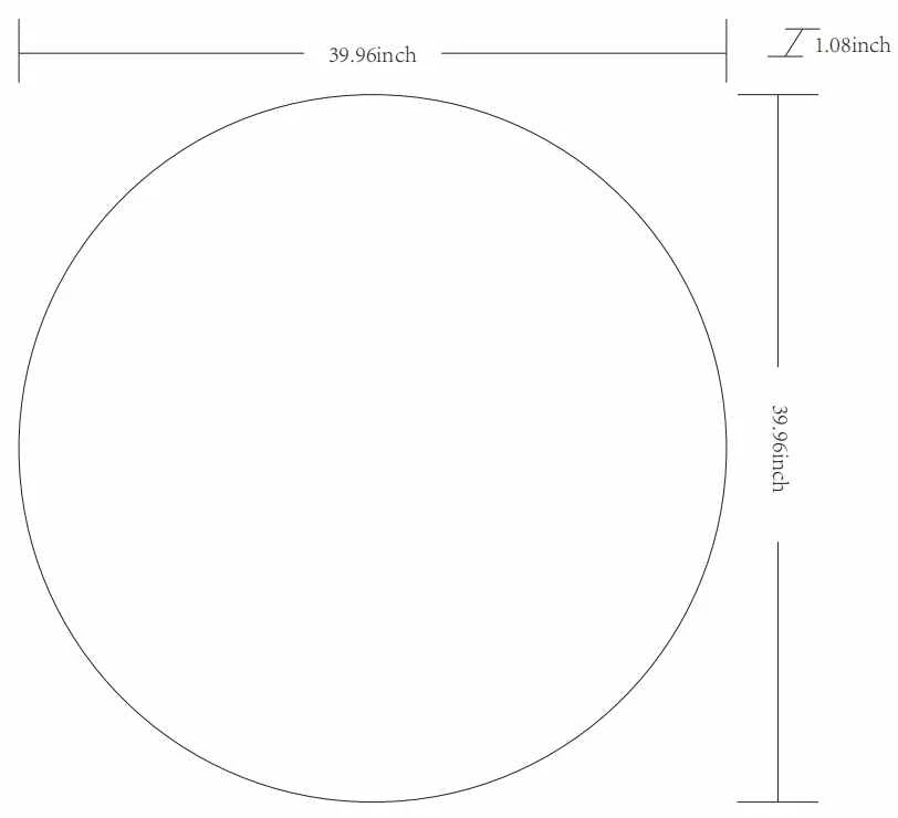 Pontalina Round Silver Gray Mirror - Image 12