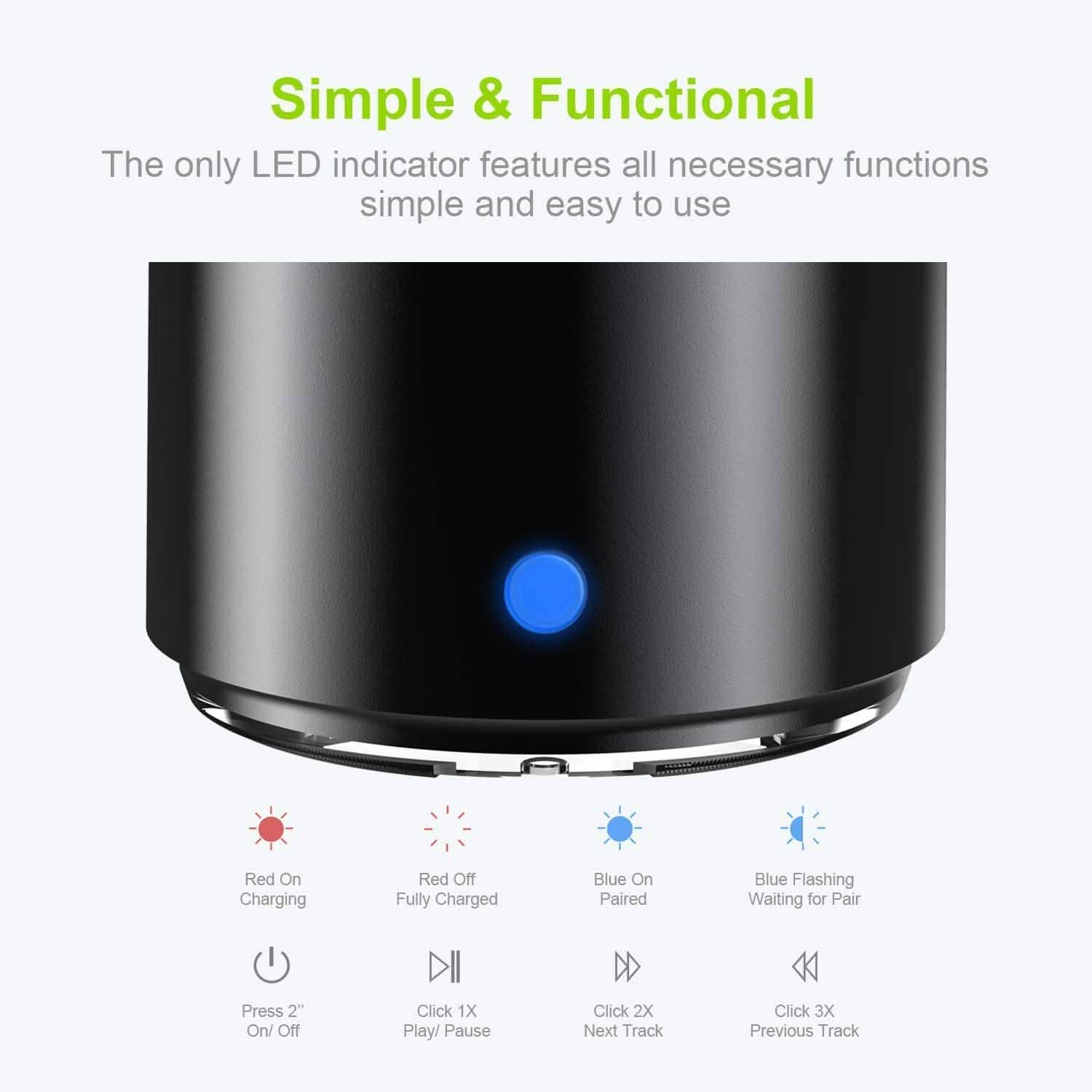 Portable Mini Bluetooth Speaker - Image 3