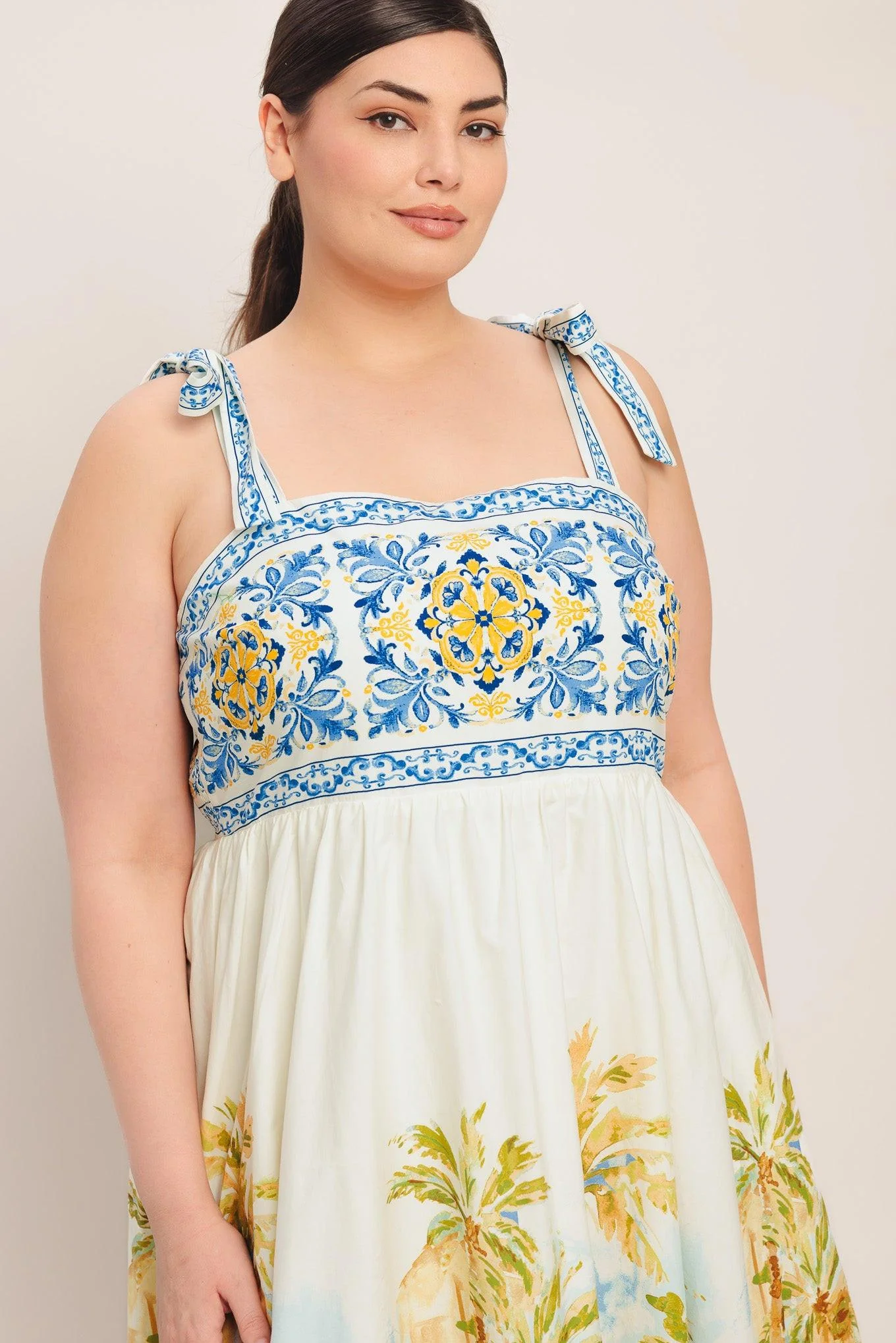 Postcard Perfect Woven Maxi Dress - Image 8