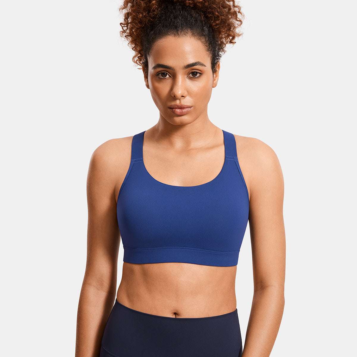 Power On Racerback High Impact Adjustable Padded Wireless Bra - Image 15