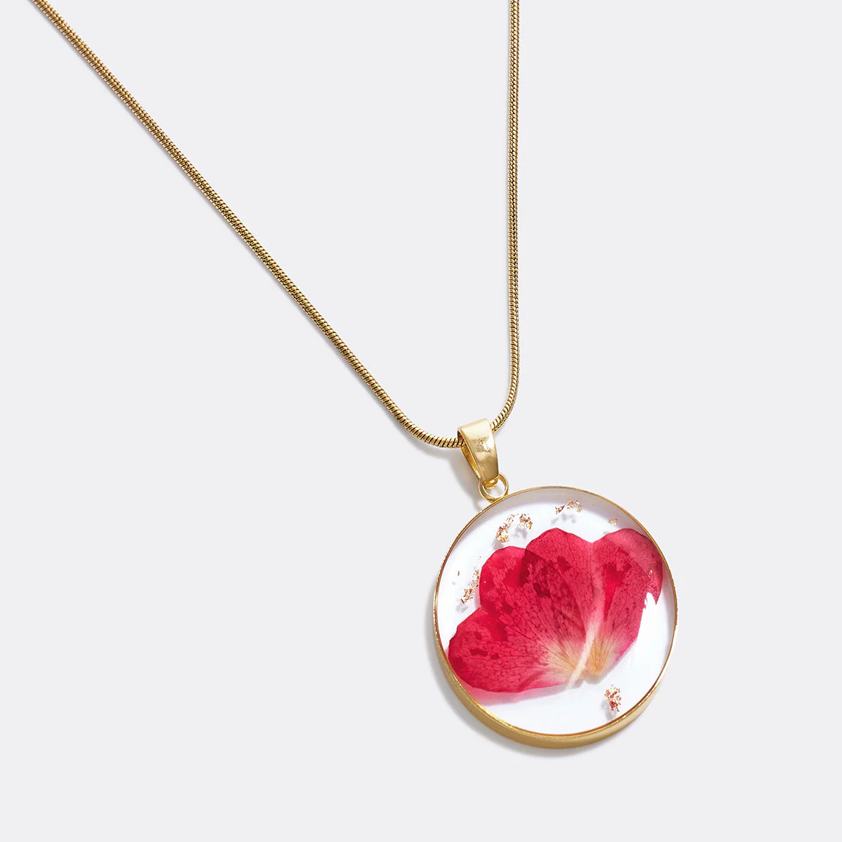 Mint & Lily Pressed Birth Flower Necklace - Image 22