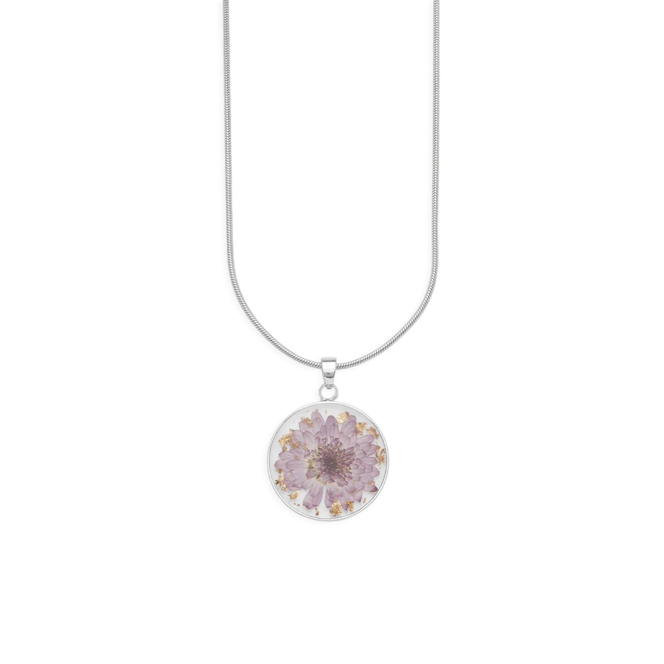 Mint & Lily Pressed Birth Flower Necklace - Image 48