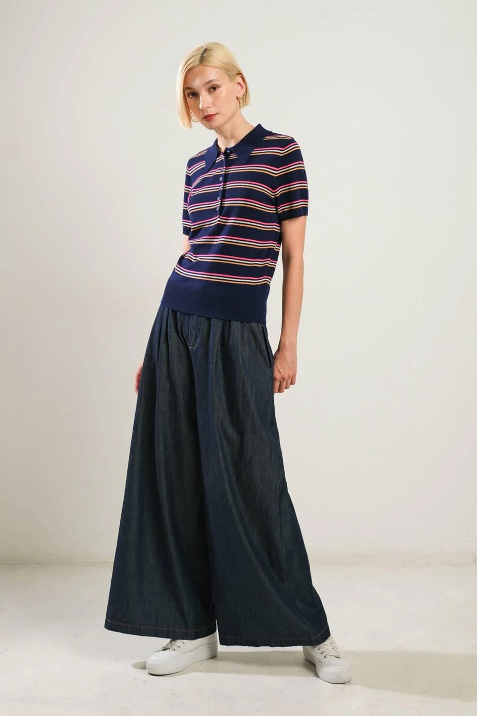 Pretty in Paradise Polo Top - Image 5