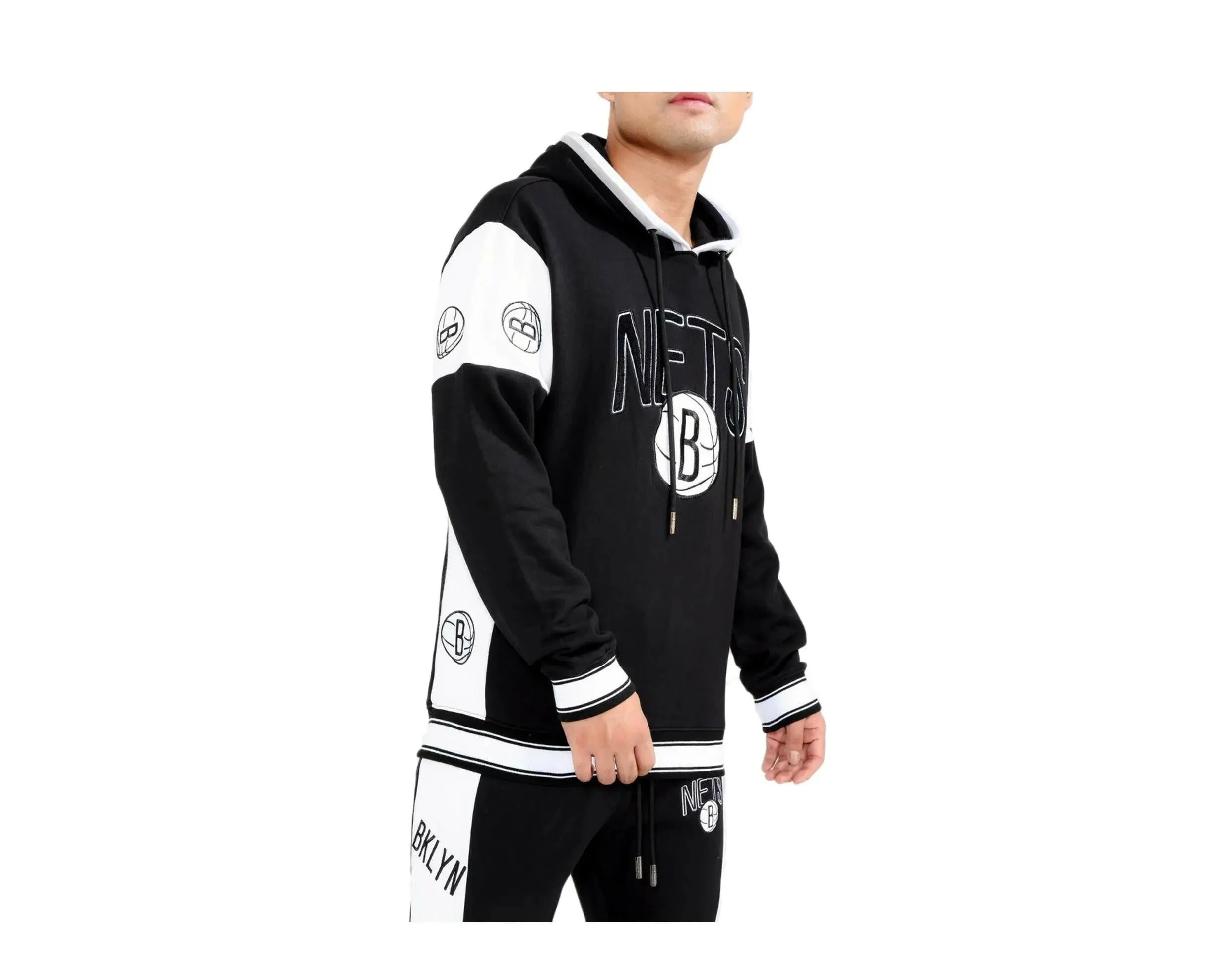 Pro Standard Scrimmage Brooklyn Nets Men Hoodie Black - Image 2