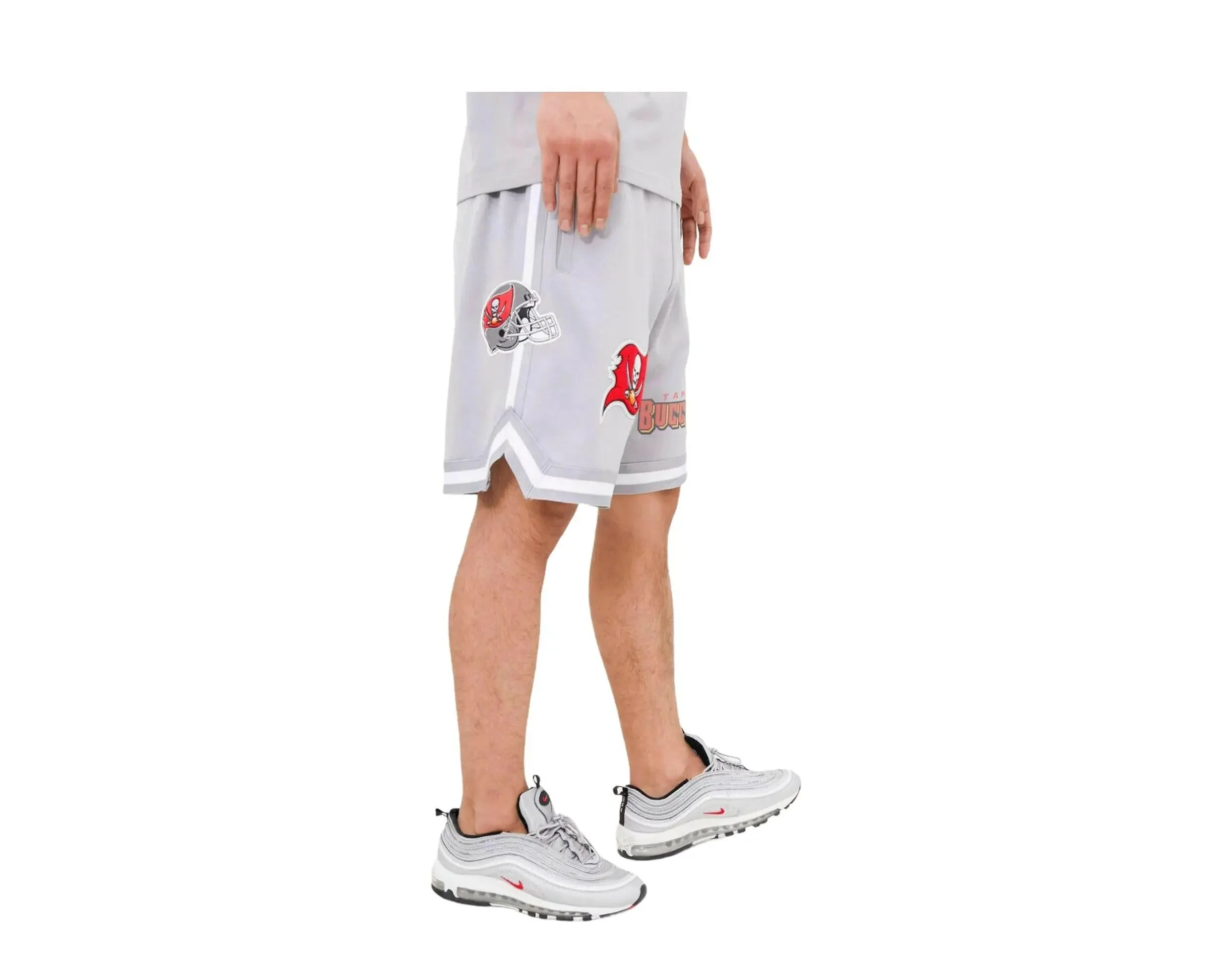 Pro Standard Tampa Bay Buccaneers Pro Team Men Shorts Grey - Image 3