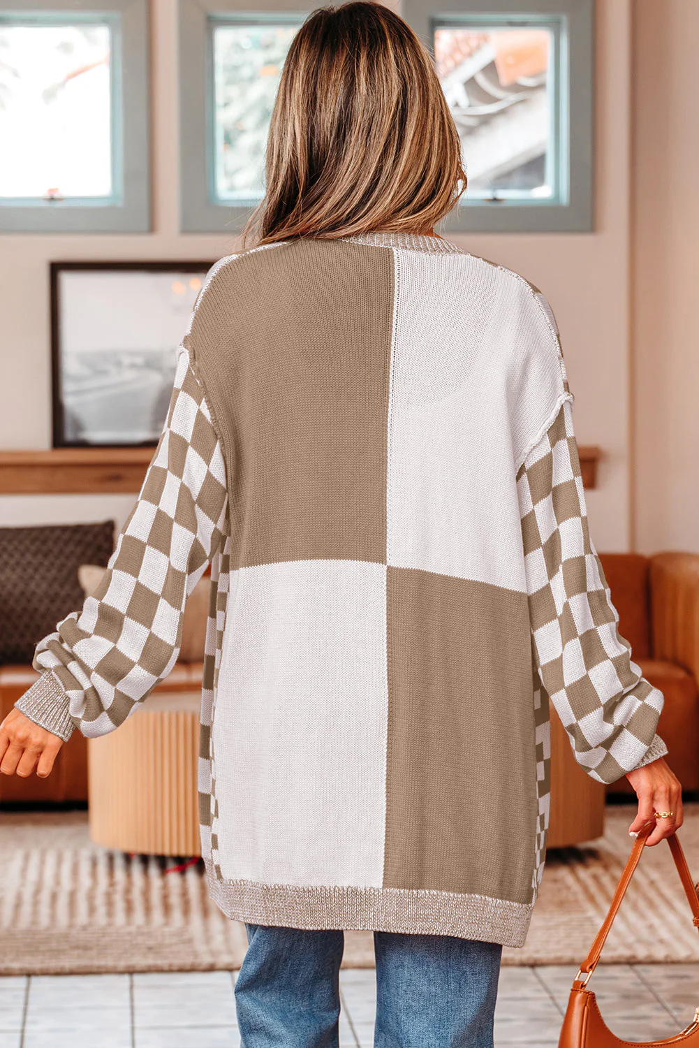 Threaded Pear Promise Front Drop Shoulder Cardigan - Image 2