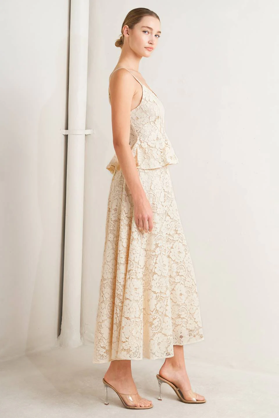 Purely Romantic Woven Lace Cami Top - Image 18