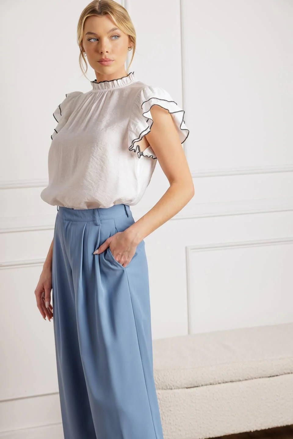 Push the Limit Woven Top - Image 12