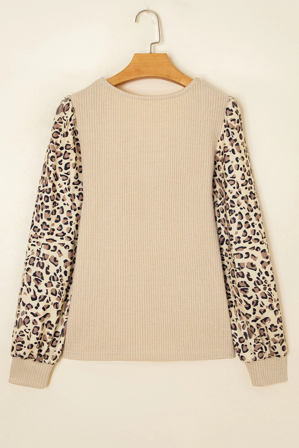 Threaded Pear Quezia Ribbed Knit U Top - Image 9