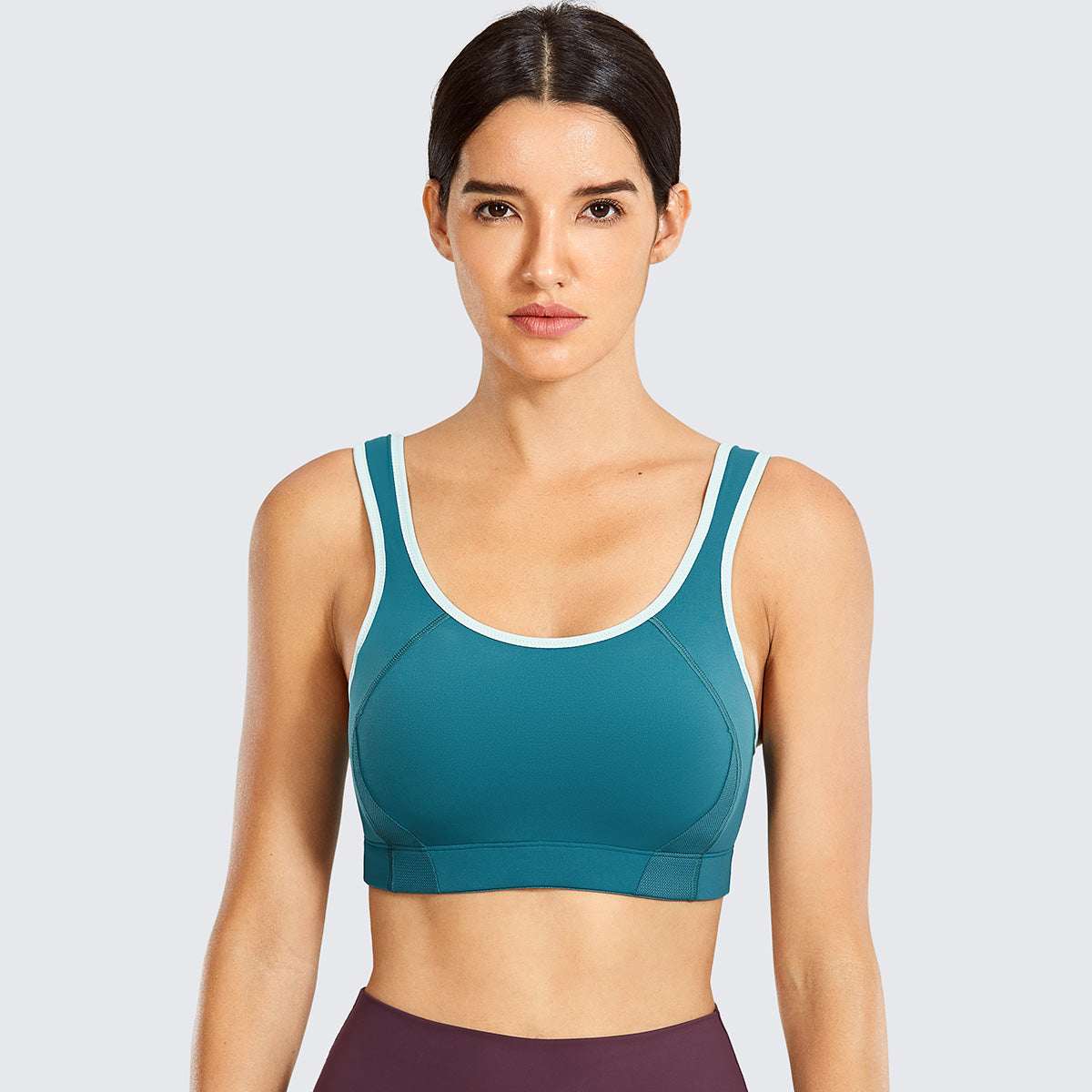 Quick Dry High Impact Padded Wireless Sports Bra - Image 197