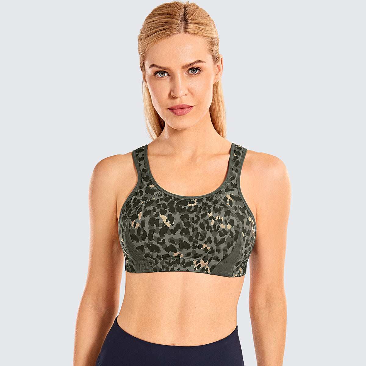 Quick Dry High Impact Padded Wireless Sports Bra - Image 43