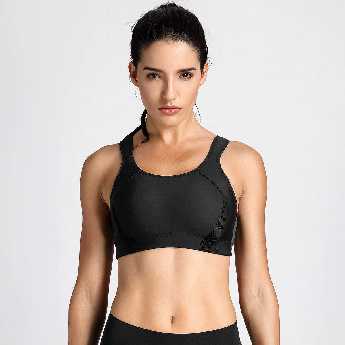 Quick Dry High Impact Padded Wireless Sports Bra - Image 71
