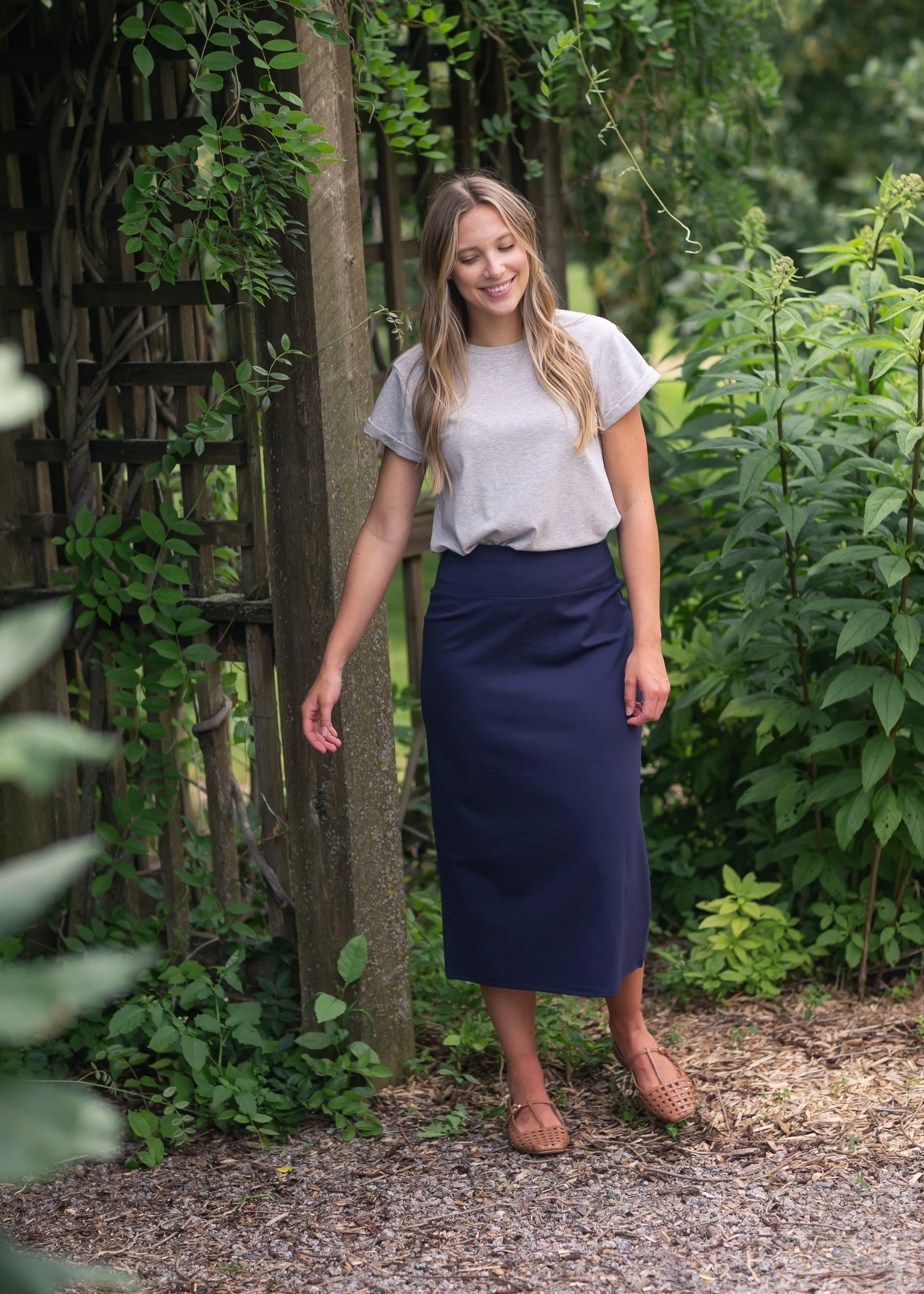 Quinn Midi Skirt 31 Inch - Image 21