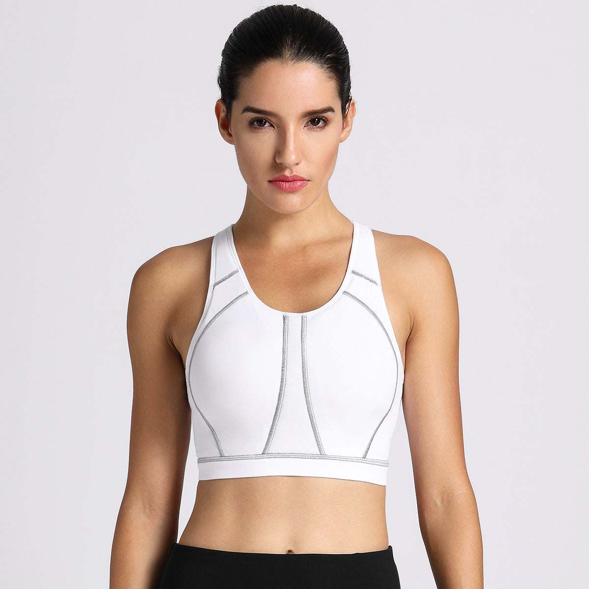 Racerback Wireless Full Coverage Sports Bra - Image 17
