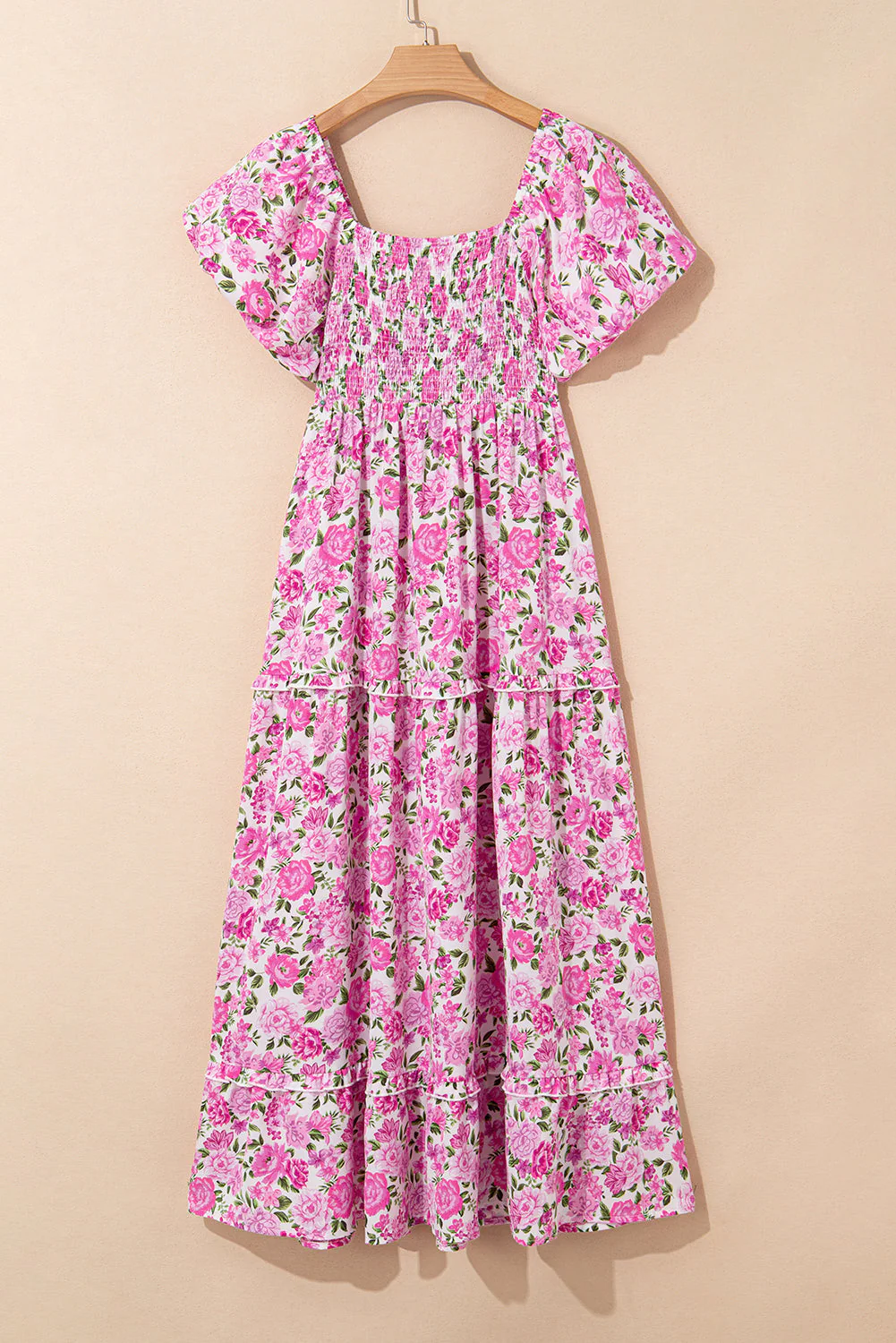Threaded Pear Raina Sleeve Flowy Long Dress - Image 10