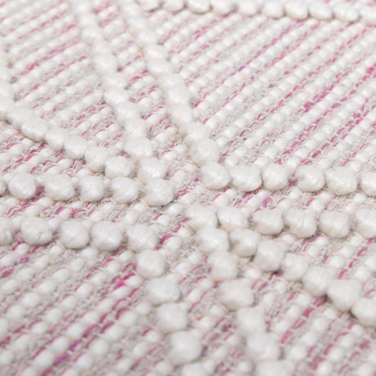 Ramsbury Soft Pink Wool Rug - Clearance - Image 10