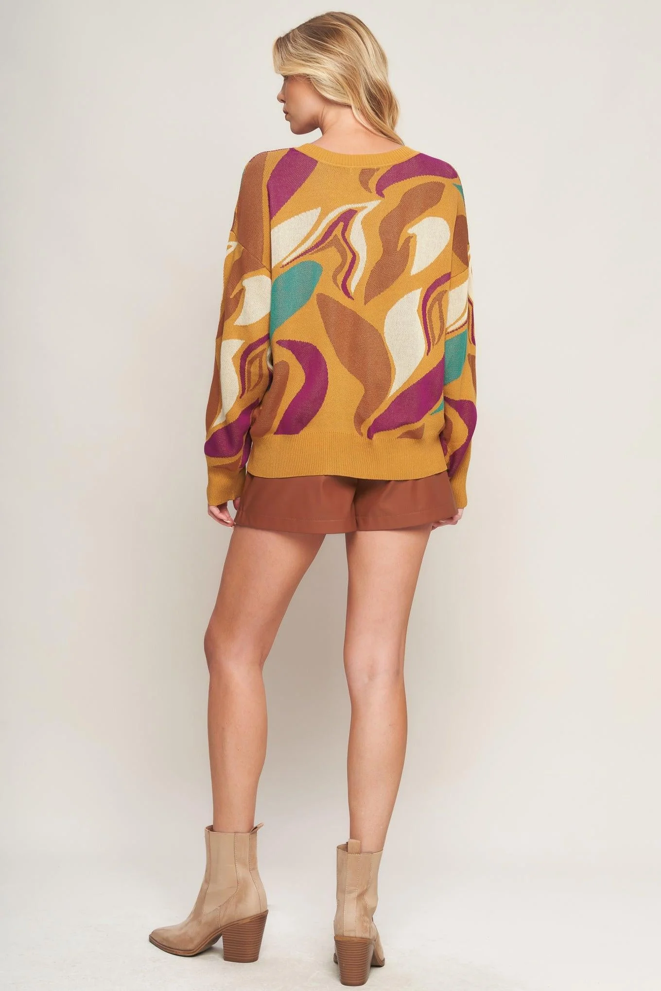 Ready to Adore Sweater Top - Image 2