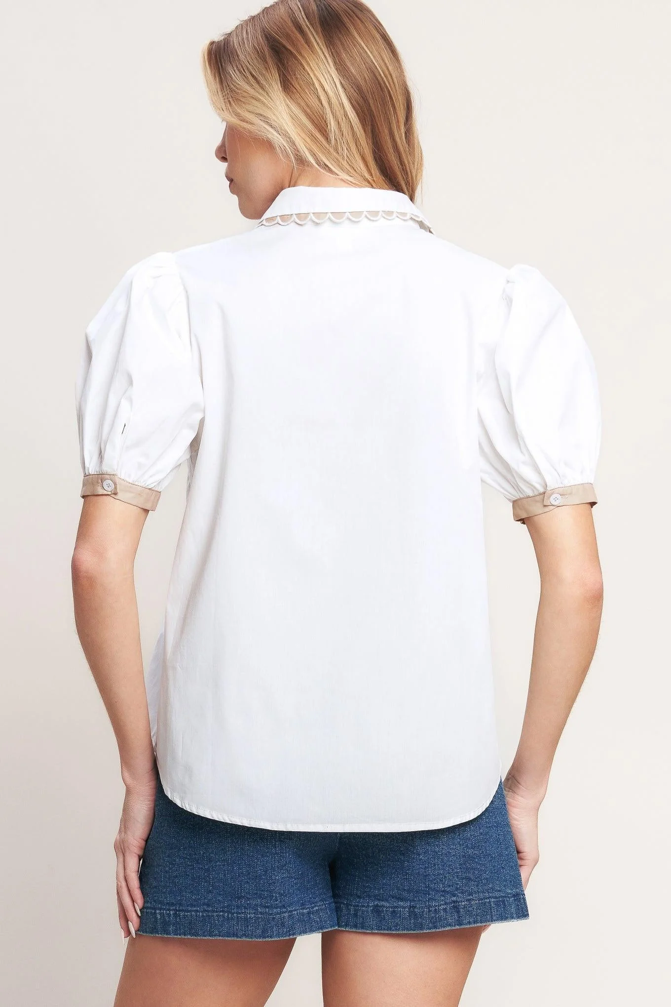 Refined Day Woven Top - Image 4