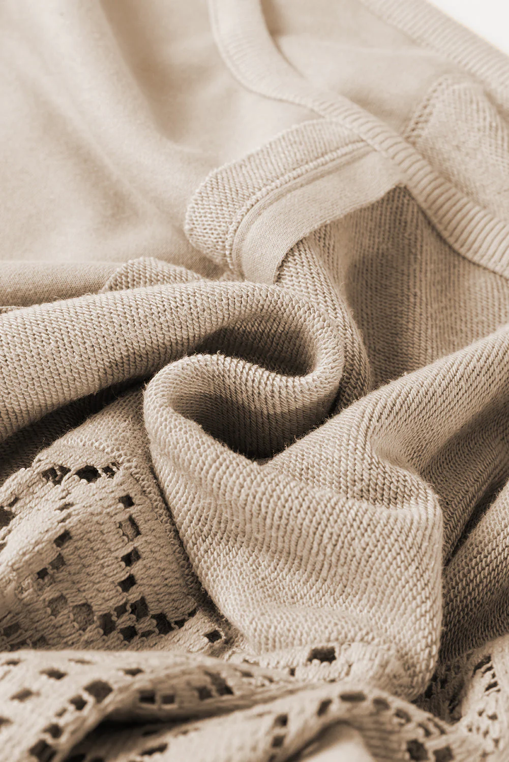 Threaded Pear Rheaissa Seam Ribbed Trim Sweatshirt - Image 6