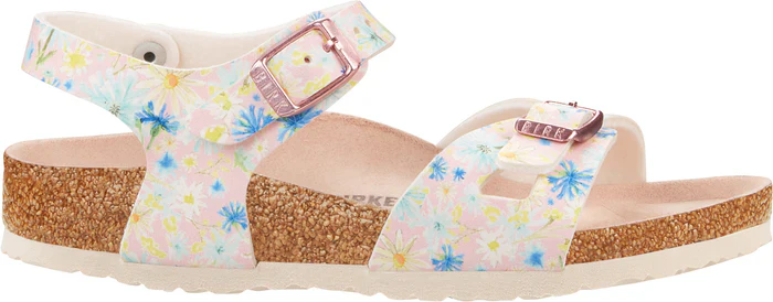 Birkenstock Rio Kids Birko-Flor Pastel Floral - Image 2