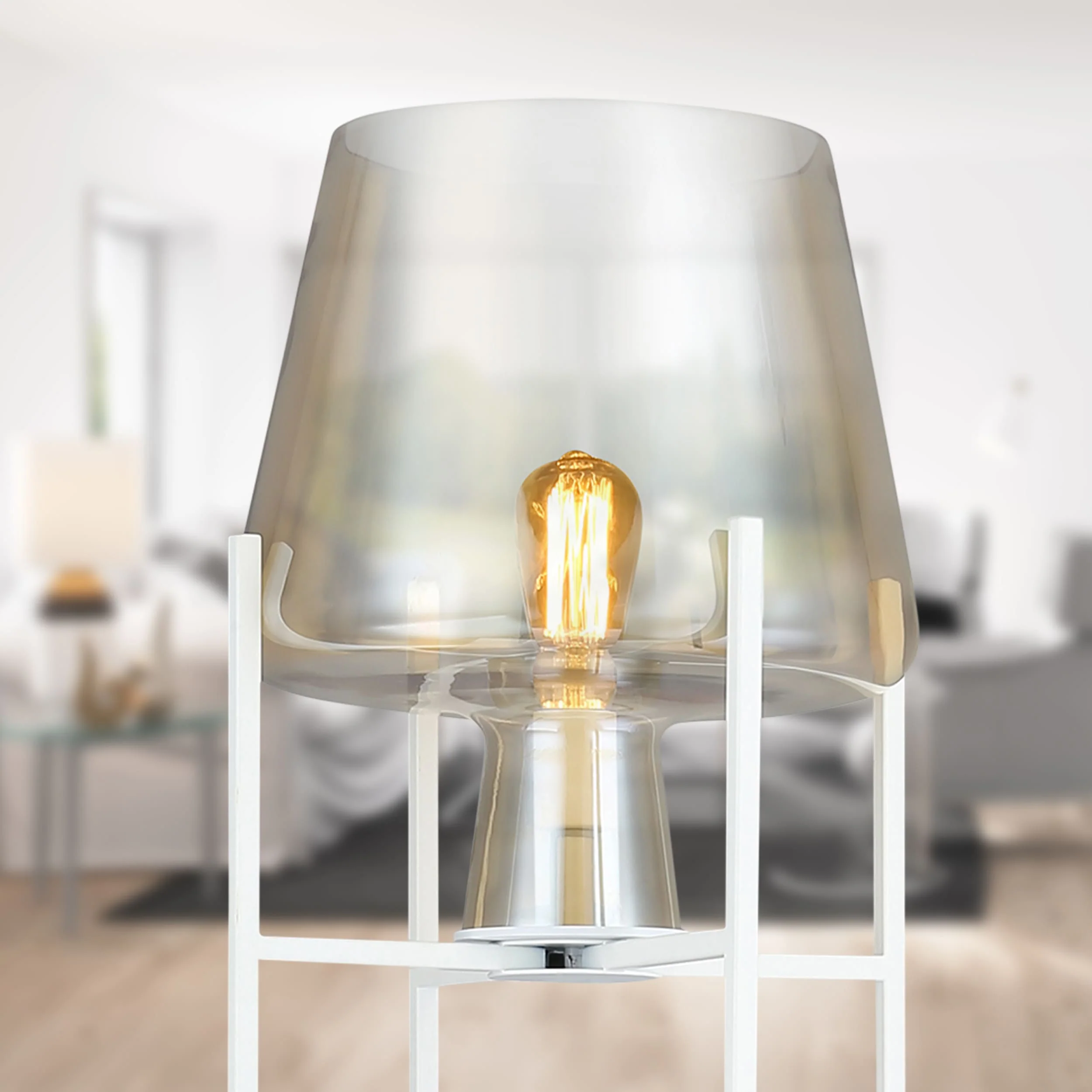 River of Goods Floor Lamp with Glass Shade - Image 37