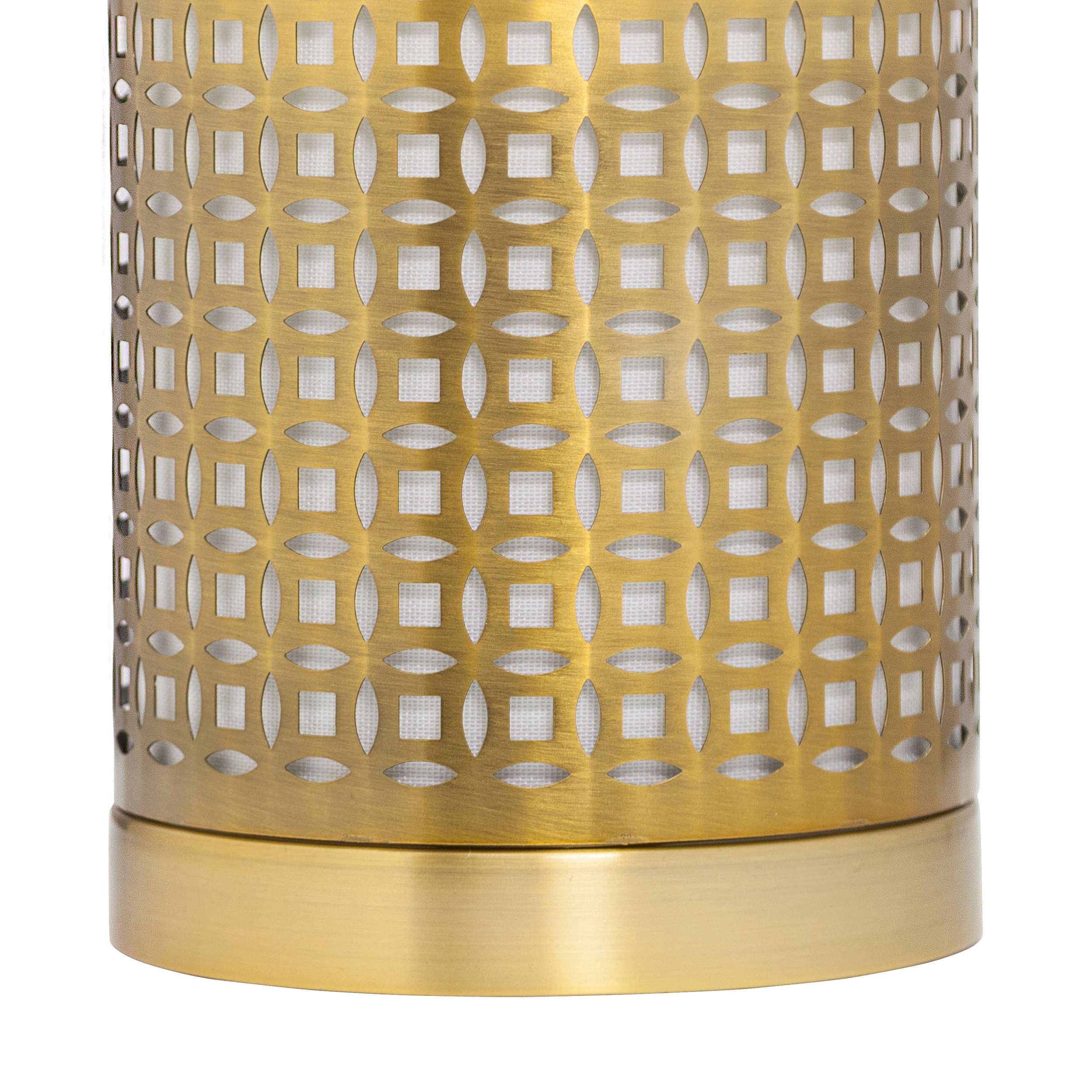 River of Goods Geometric Gold Accent Lamp - Image 15