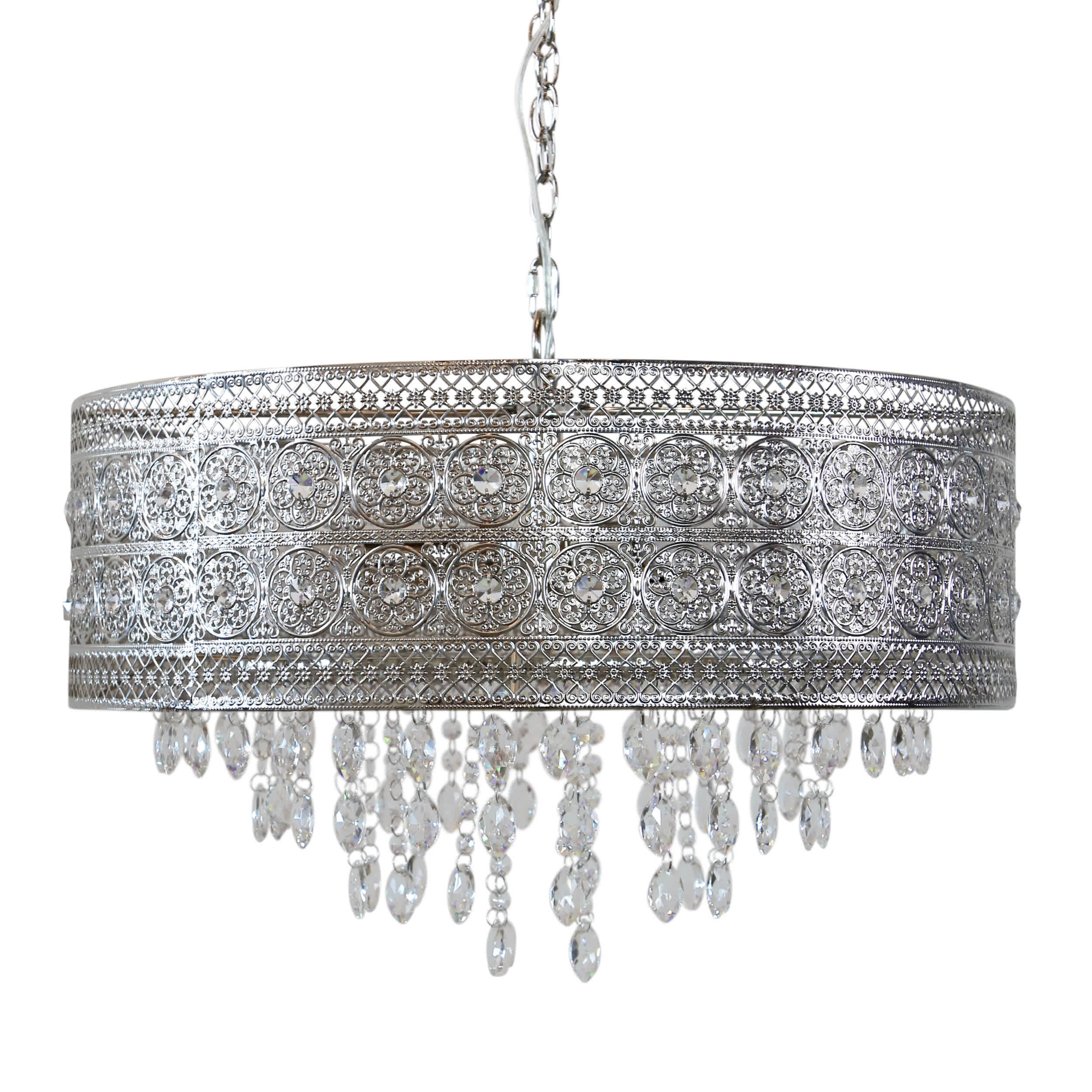River of Goods Metal/Crystal Hanging Lamp - Image 13