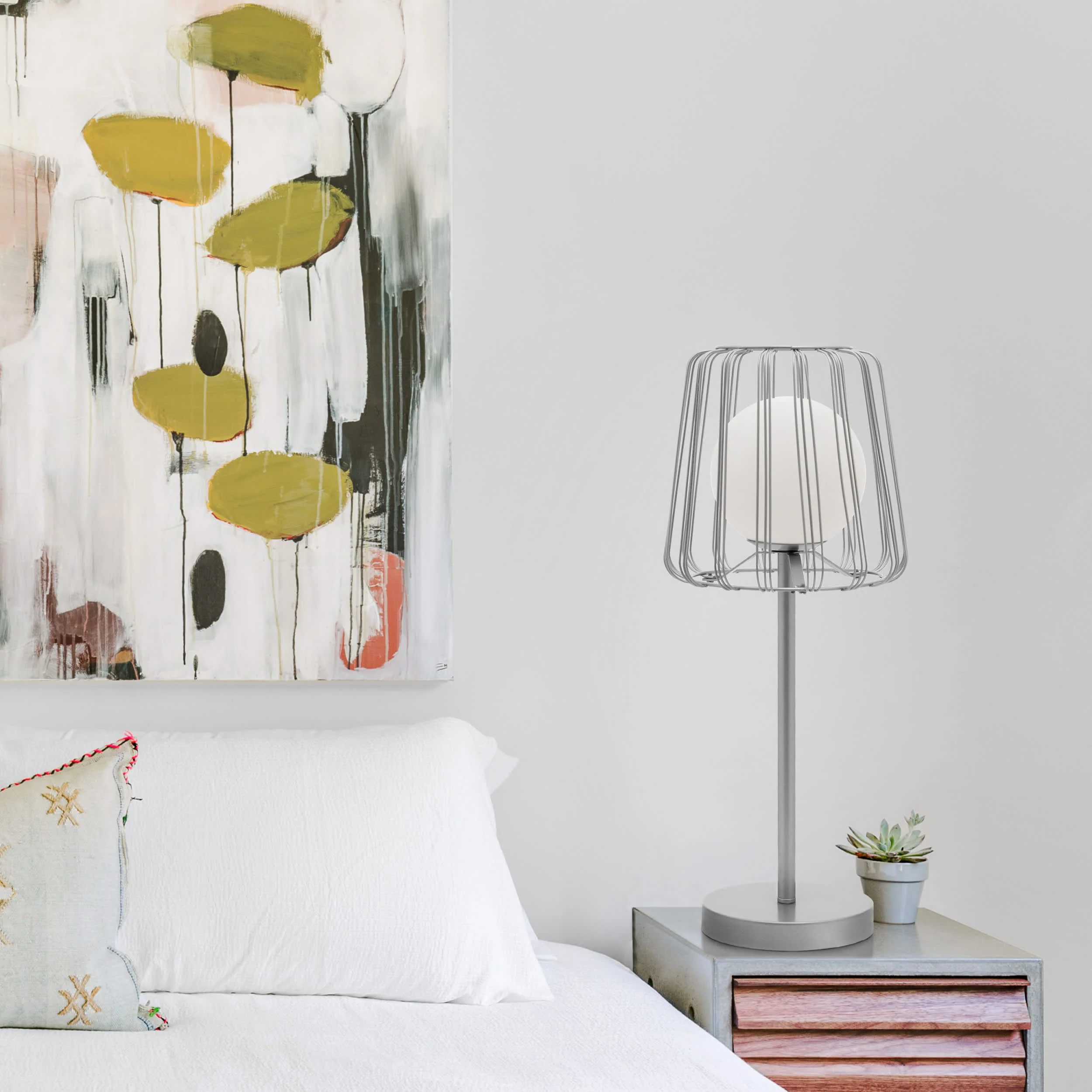 River of Goods Metal Table Lamp - Image 10