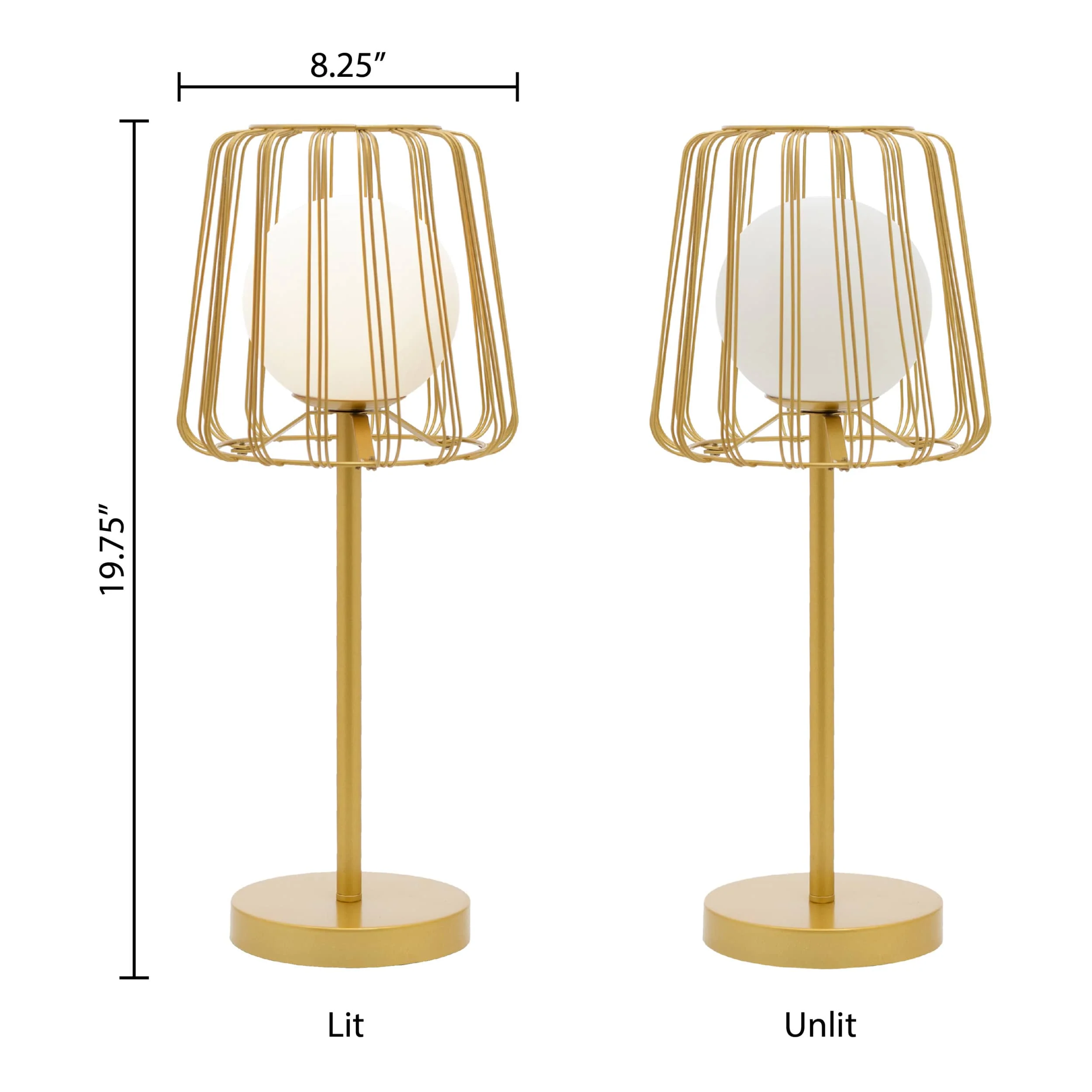 River of Goods Metal Table Lamp - Image 27