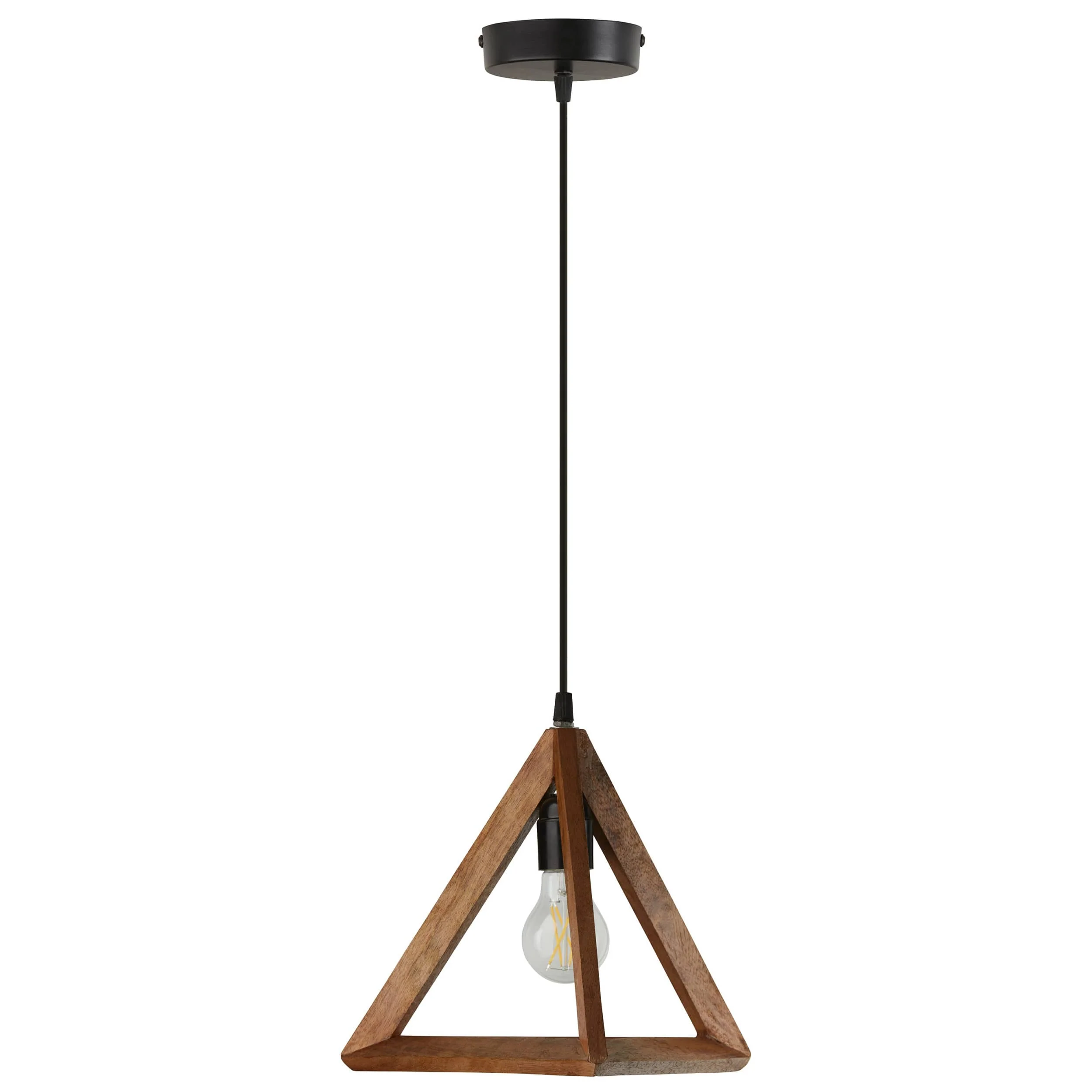 River of Goods Wooden Triangle Hanging Pendant - Image 6