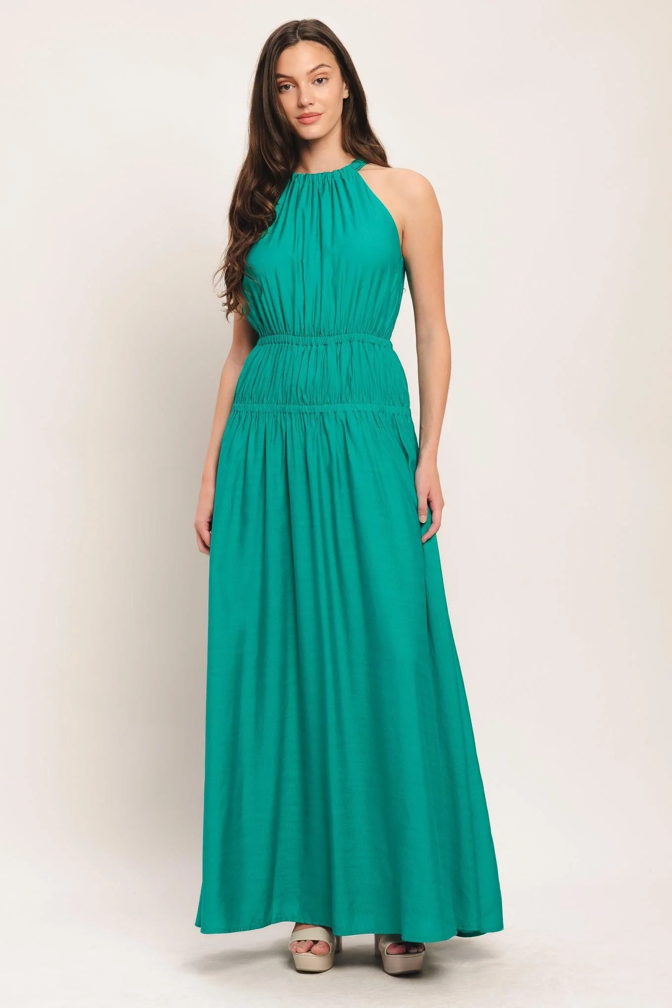 River Walk Woven Maxi Dress - Image 4