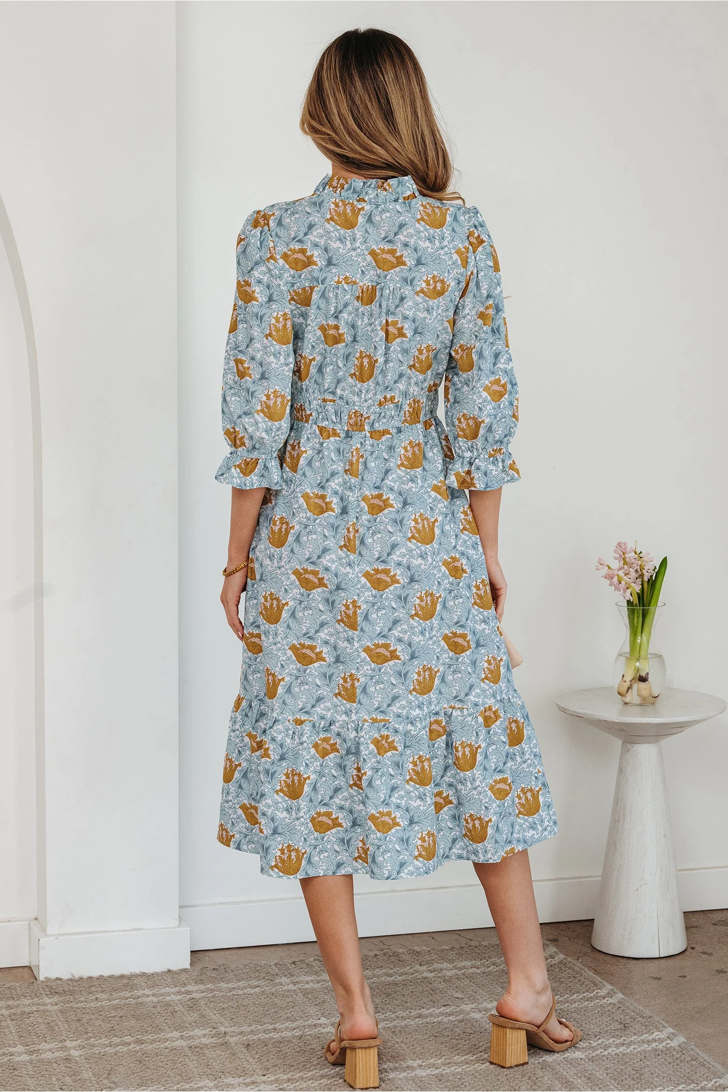 Threaded Pear Rosalee Bracelet Sleeve Long Dress - Image 2