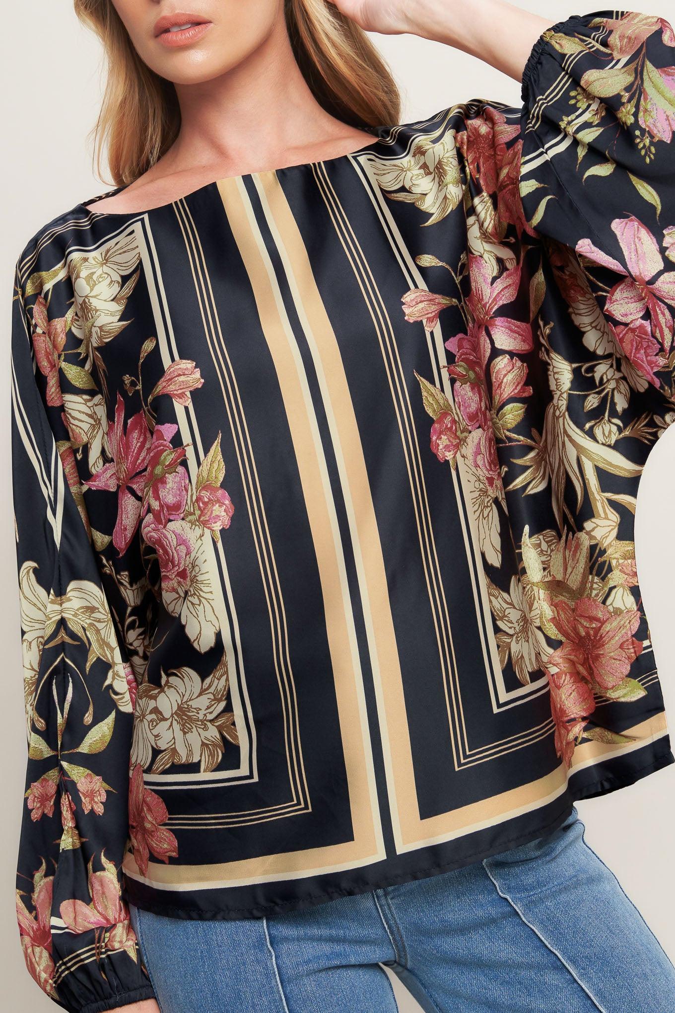 Royal Tapestry Woven Top - Image 2