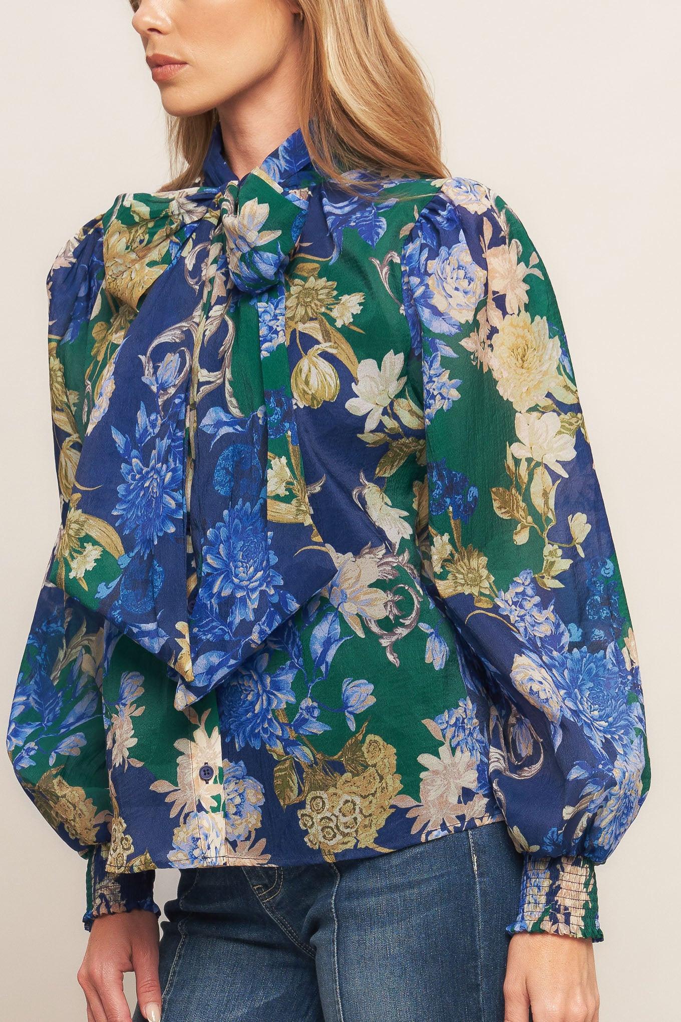 Royal Tapestry Woven Top - Image 2