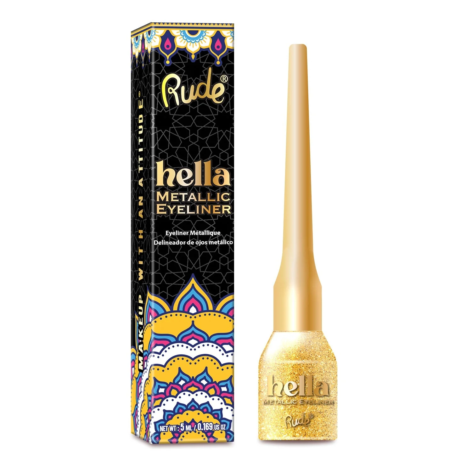 RUDE Hella Metallic Eyeliner by Avera Group - Image 5