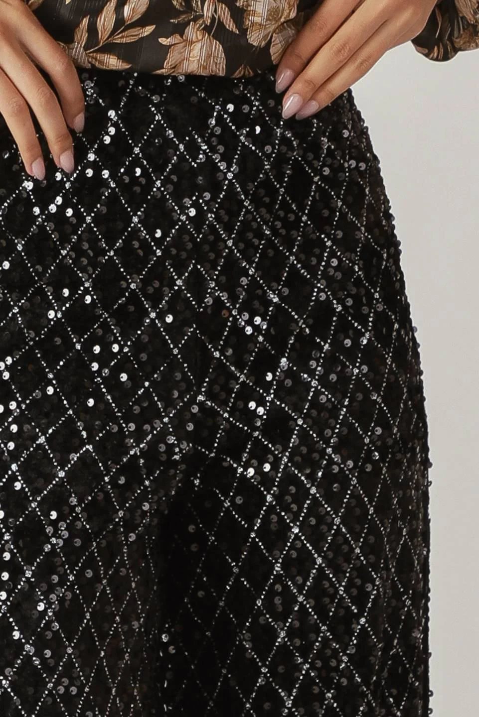 Running Out of Time Sequin Pants - Image 3