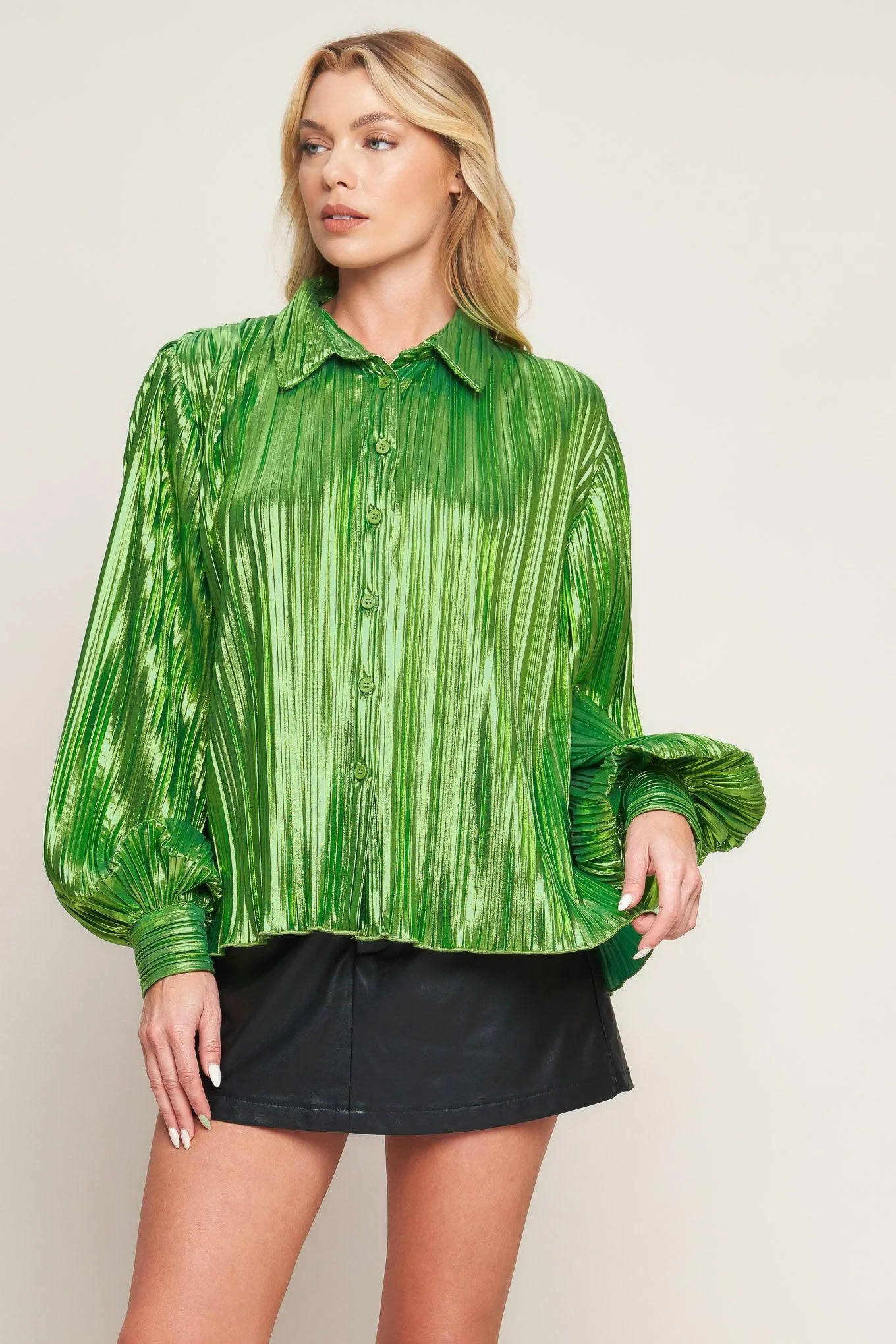 Runway Trend Foiled Top - Image 11