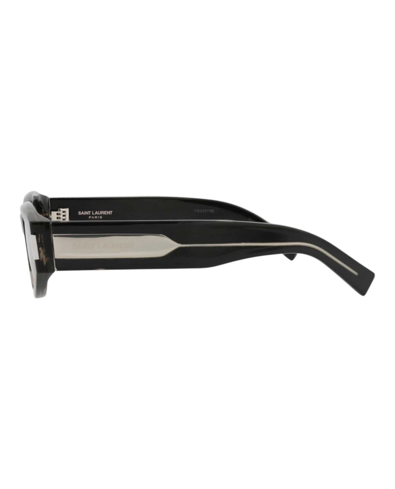 Saint Laurent Round-Frame Recycled Acetate Sunglasses - Image 3