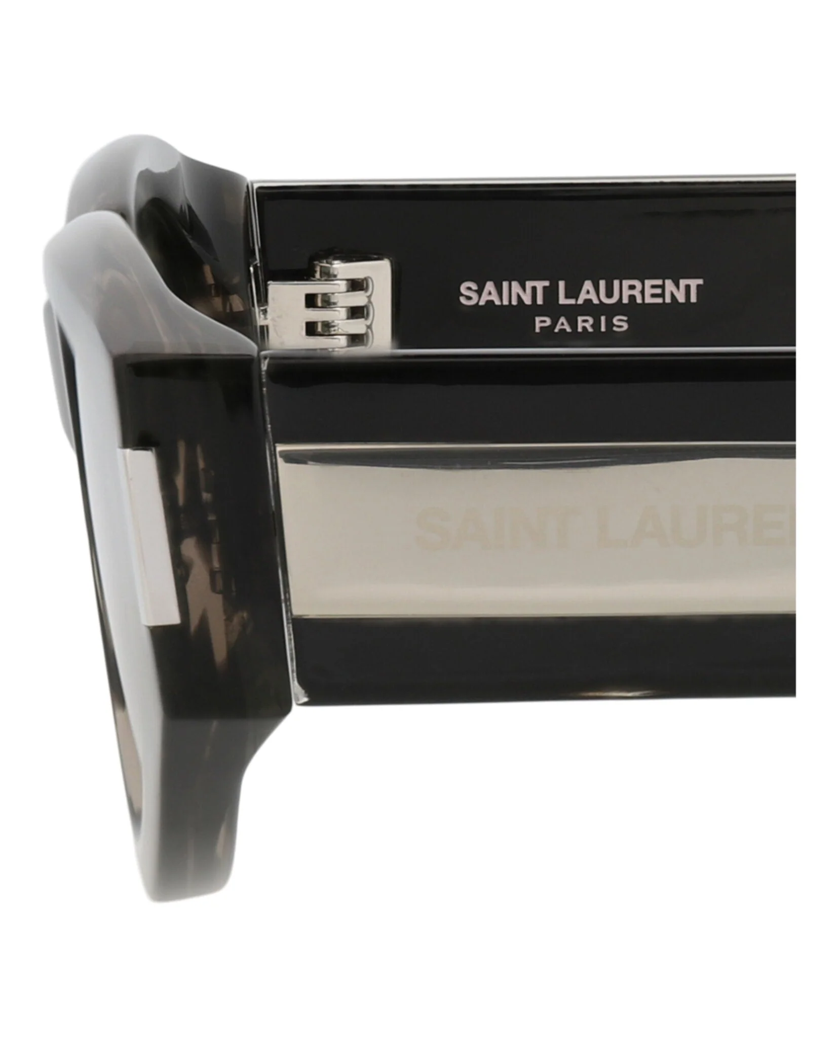 Saint Laurent Round-Frame Recycled Acetate Sunglasses - Image 4