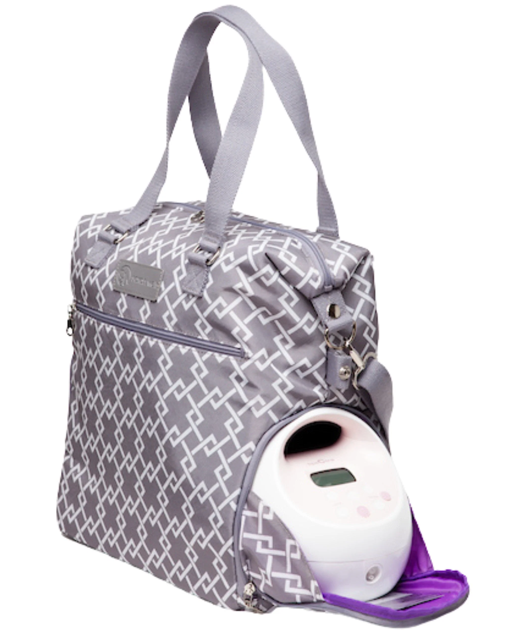Sarah Wells Lizzy Breast Pump Tote – Lightweight, Easy-Clean Bag with Insulated Pocket, Laptop Sleeve & Side Storage – Fits Pumps & More - Image 17