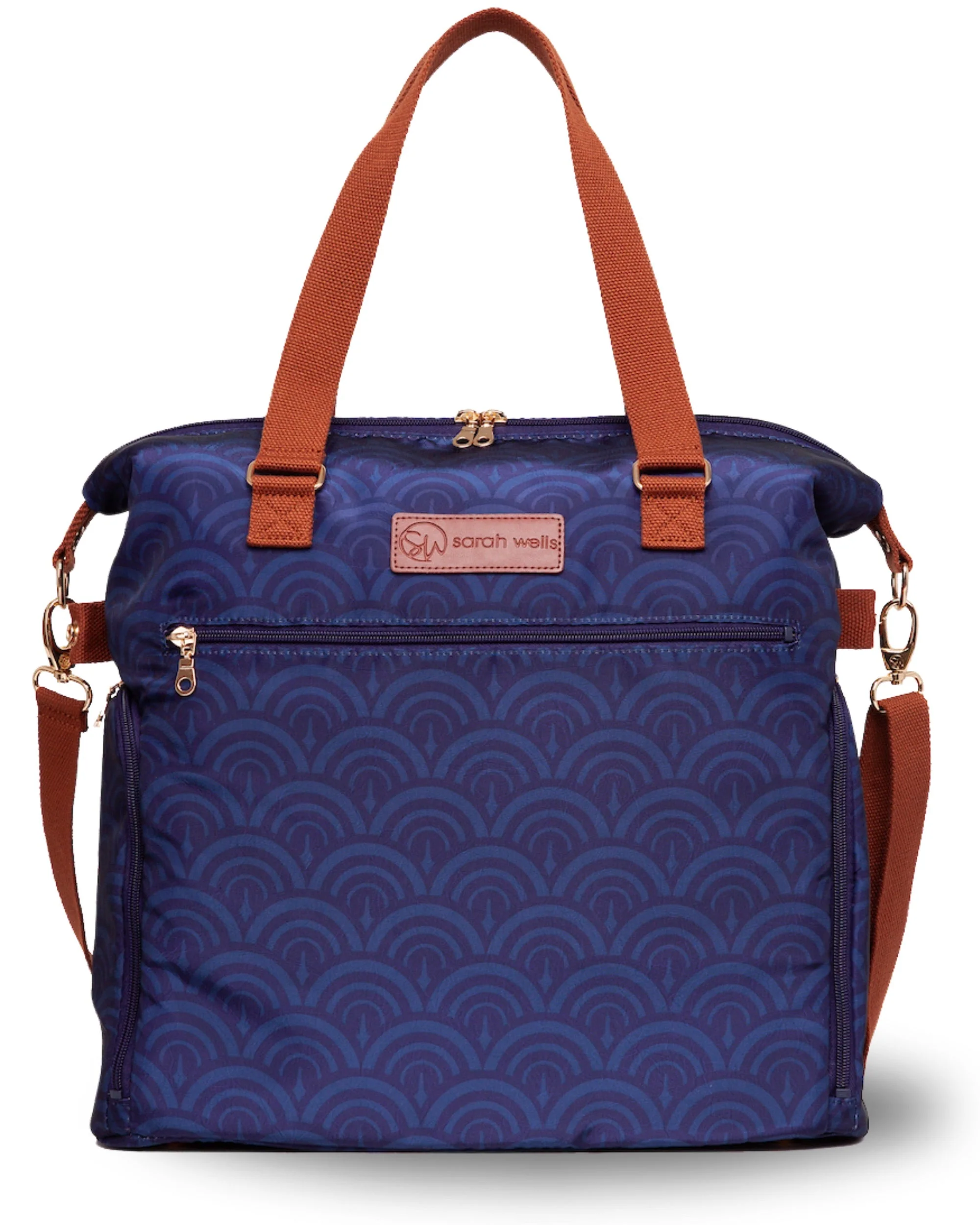 Sarah Wells Lizzy Breast Pump Tote – Lightweight, Easy-Clean Bag with Insulated Pocket, Laptop Sleeve & Side Storage – Fits Pumps & More - Image 3