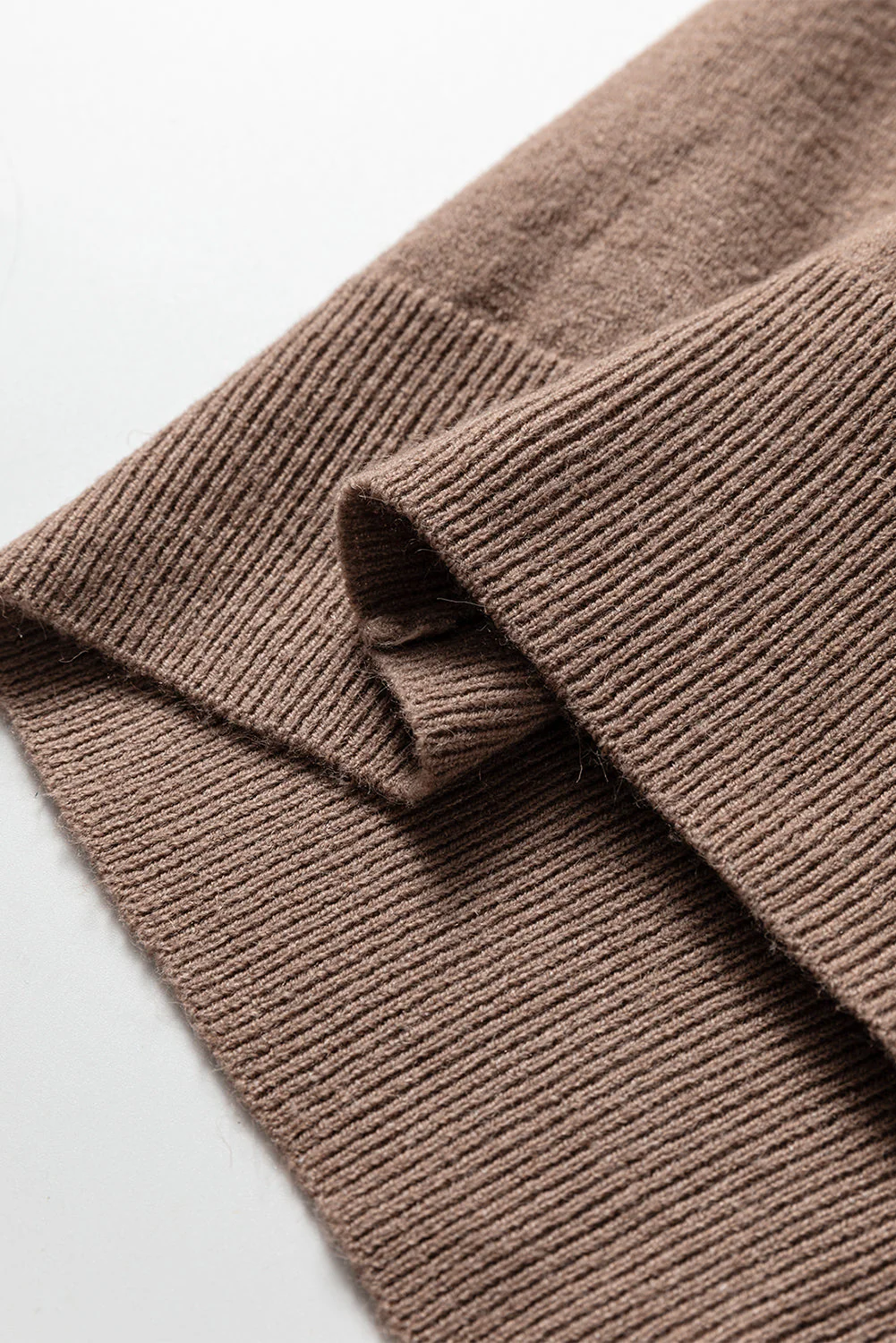 Threaded Pear Scarlett Striped Trim Varsity Sweater - Image 18